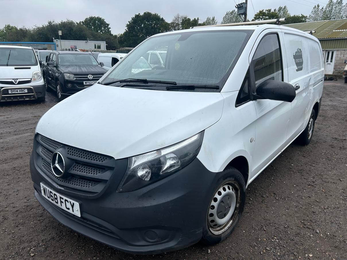 68 Plate Mercedes Vito 111 1.6 Cdi needs turbo repair 71k low miles ULEZ No Vat