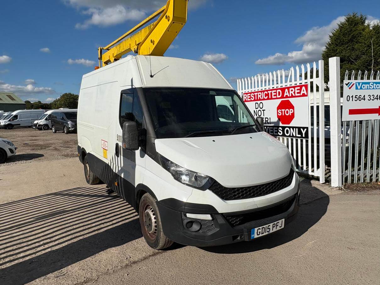 2015 Iveco Daily Transit 35S13 cherry picker lift 68k low miles No Vat bargain