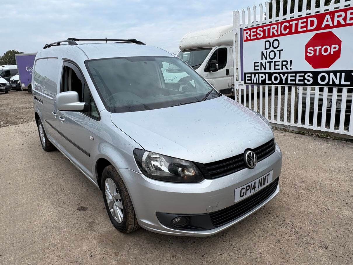2014 Volkswagen Caddy Maxi Highline 1.6 Tdi Bluemotion silver fresh mot top spec No Vat