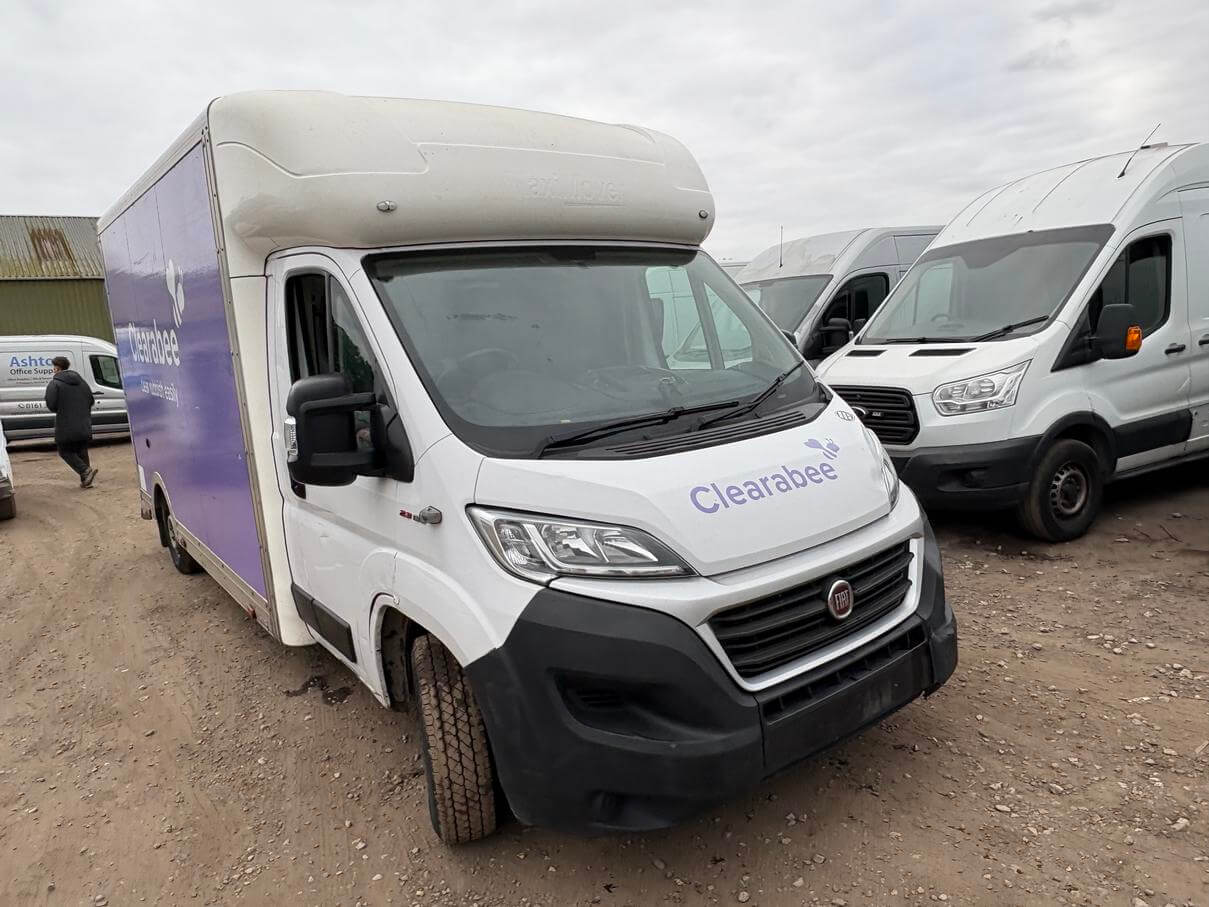 2020 Fiat Ducato 2.3 Multijet Luton low loader needs engine repair Euro6 Vat Inc