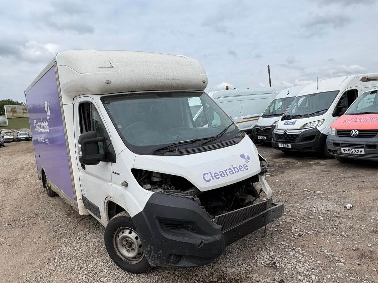 69 Plate Fiat Ducato 2.3 Hdi Luton Low Loader None Runner Needs Engine Vat Inc