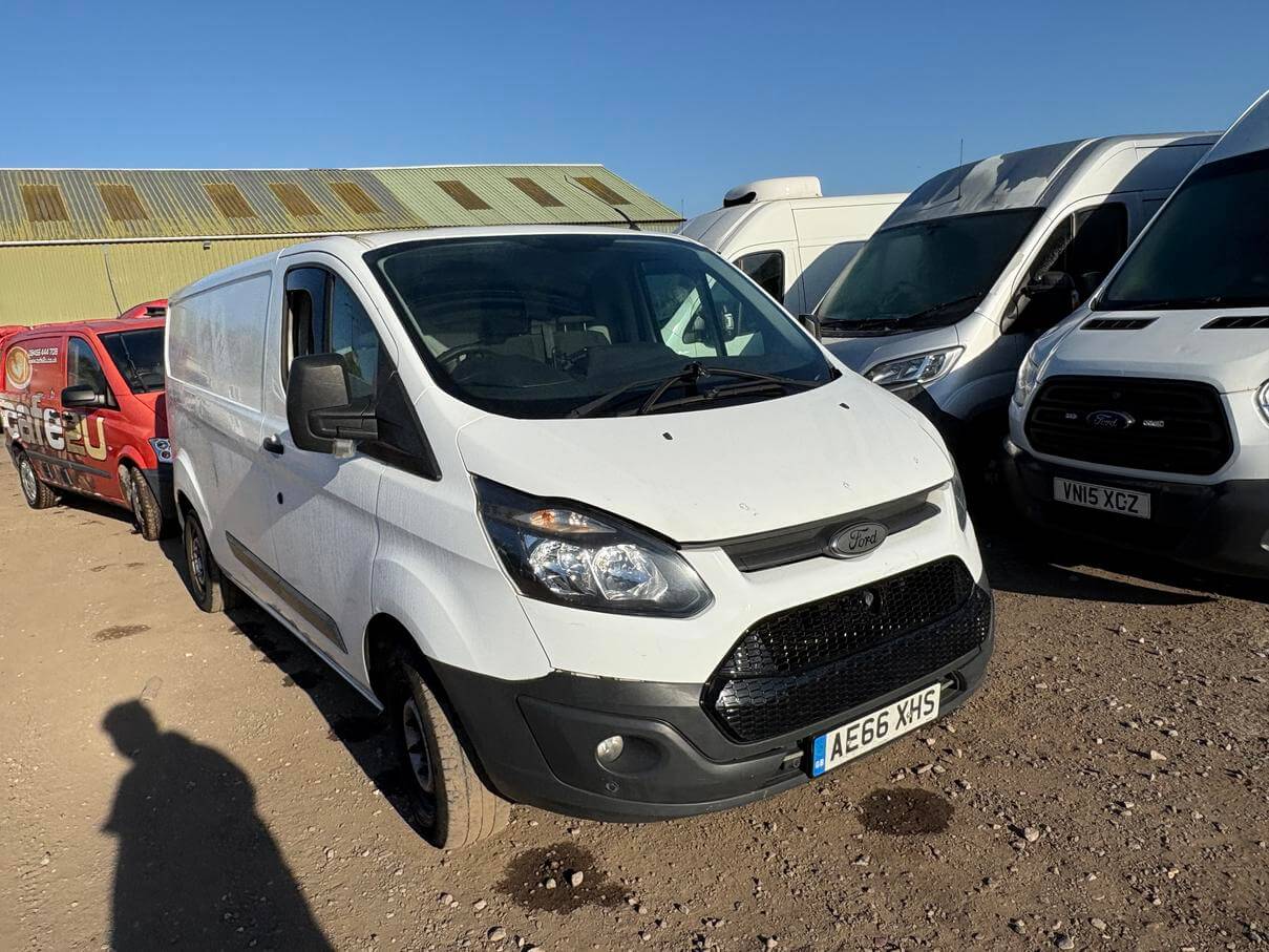 66 Plate Ford Transit Custom 290 2.0 Tdci Starts Runs Needs Turbo Repair No Vat