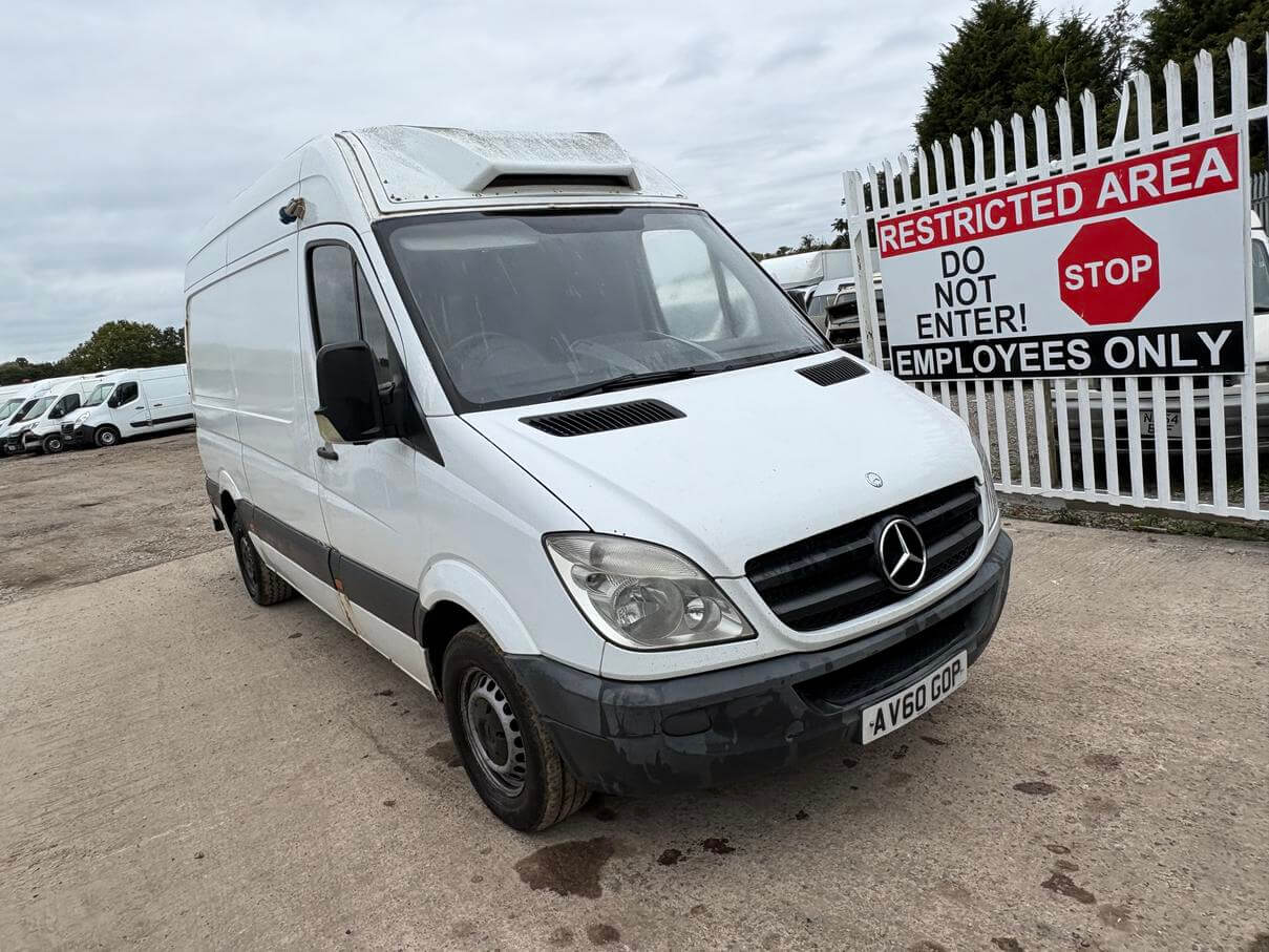 60 Plate Mercedes Sprinter 313 2.2 Cdi fridge van working long mot NoVat bargain