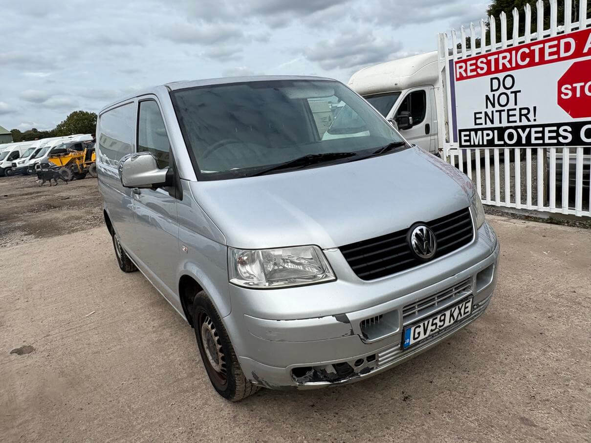 59 Plate Volkswagen Transporter T28 102 1.9 Tdi Swb needs turbo repair No Vat
