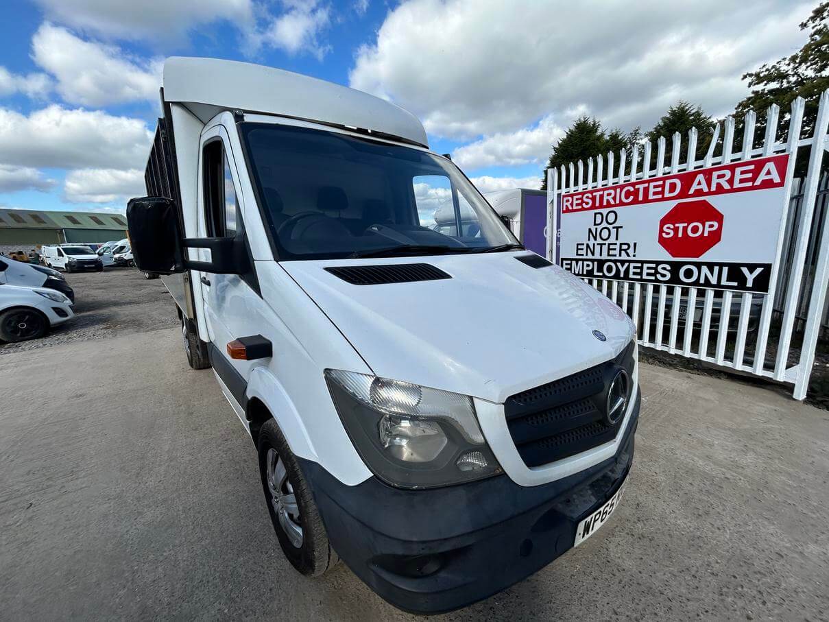 65 Plate Mercedes Sprinter 313 2.2 Cdi caged dropside long mot No Vat bargain