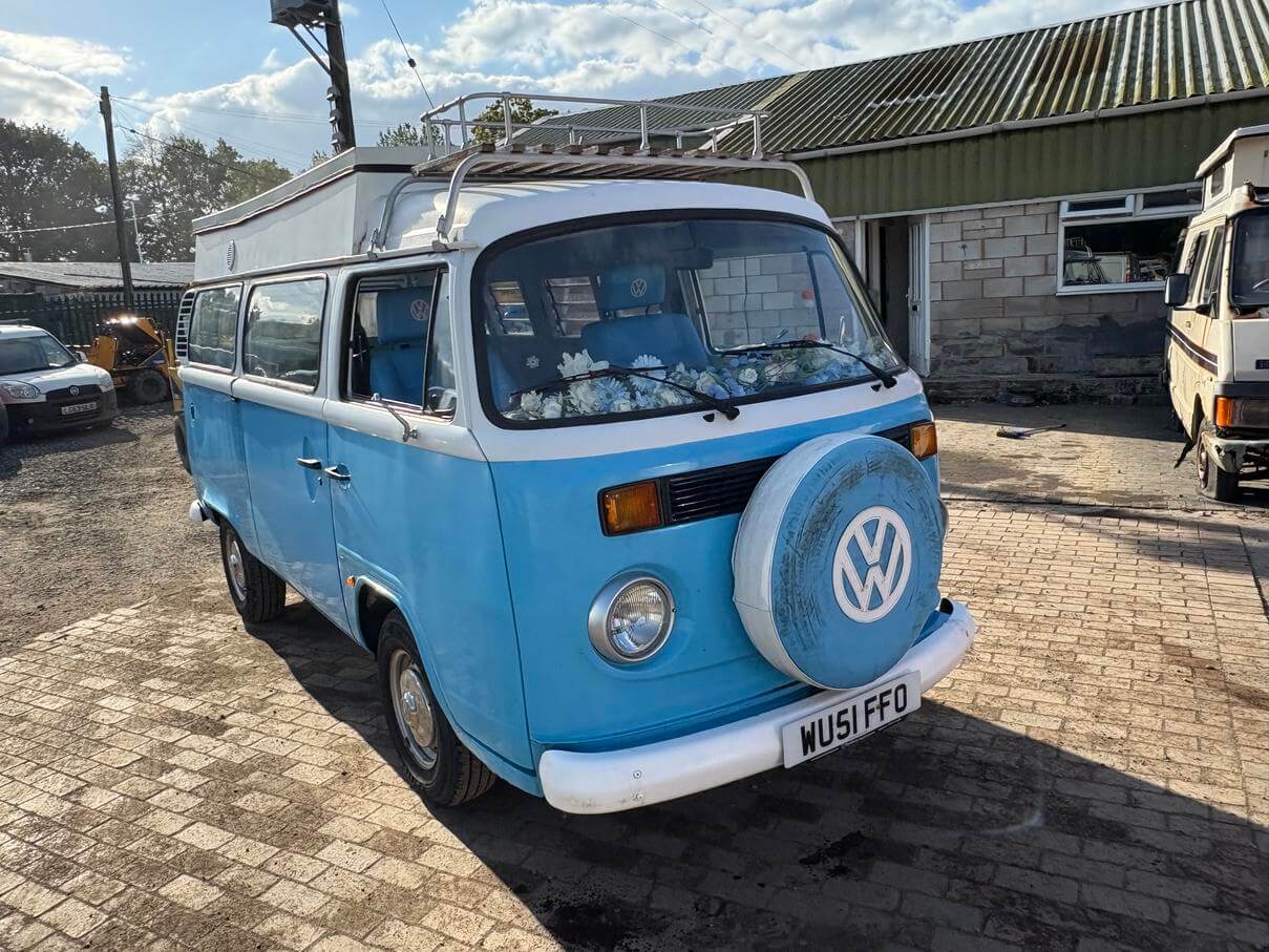 2002 Volkswagen Transporter T2 1.6 petrol Brazil import 49k moted pop top roof