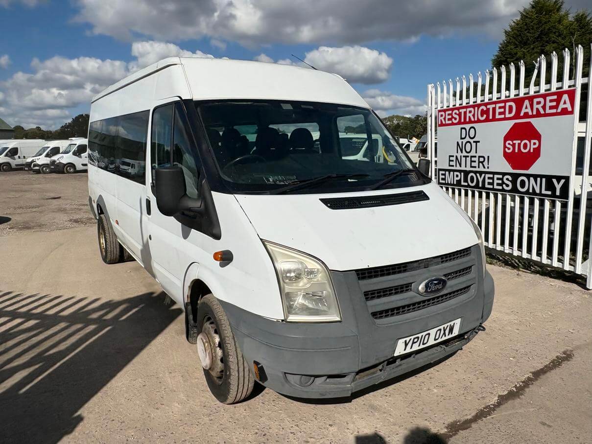 2010 Ford Transit T430 17 Seater minibus 88k miles 12 months mot 1 owner No Vat