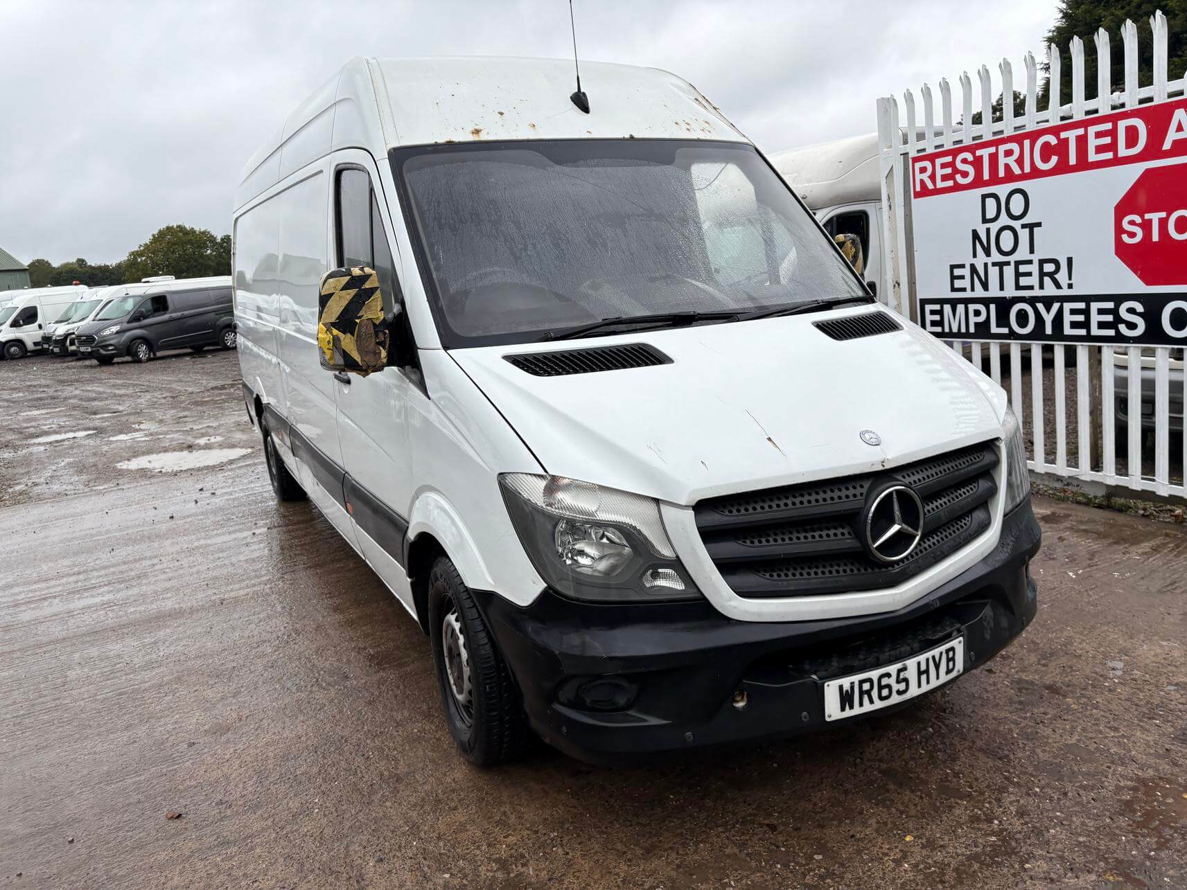 65 Plate Mercedes Sprinter 313 Cdi long wheel base fresh mot needs repair No Vat