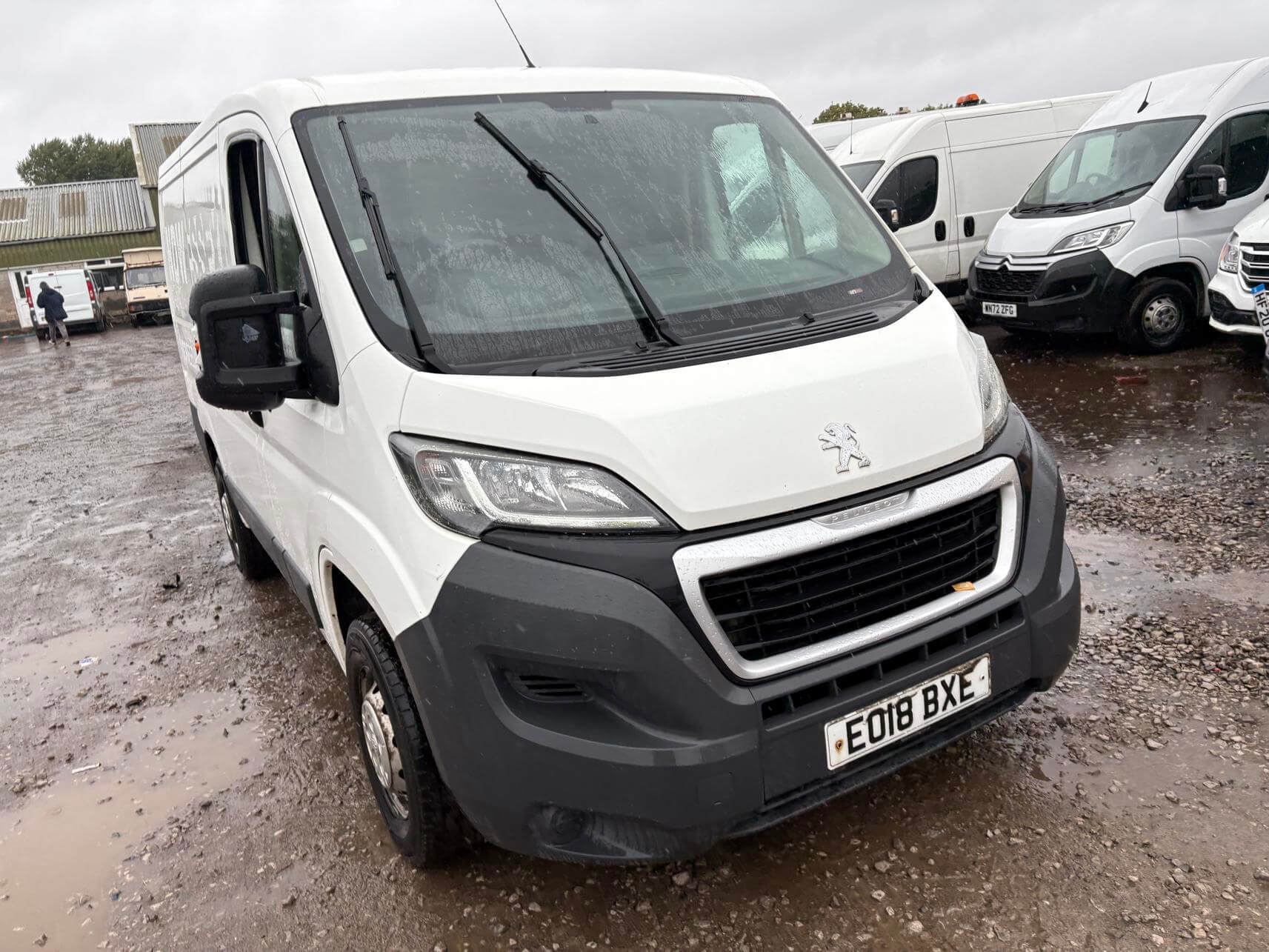 2018 Peugeot Boxer Relay 333 Transit Professional swb L1H1 Blue Hdi Euro6 No Vat