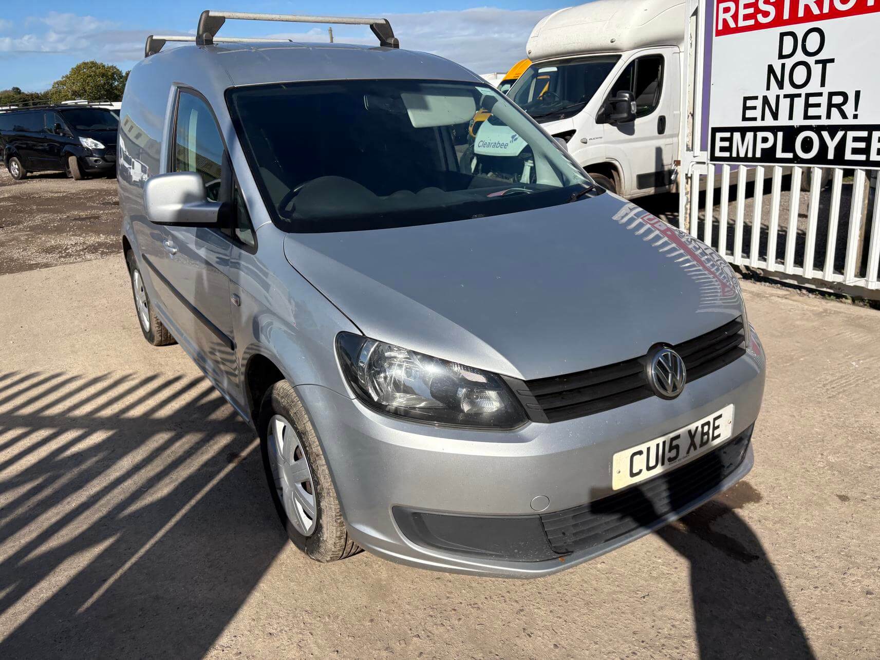 2015 Volkswagen Caddy C20 Trendline 1.6 Tdi top spec in silver Vat Inclusive