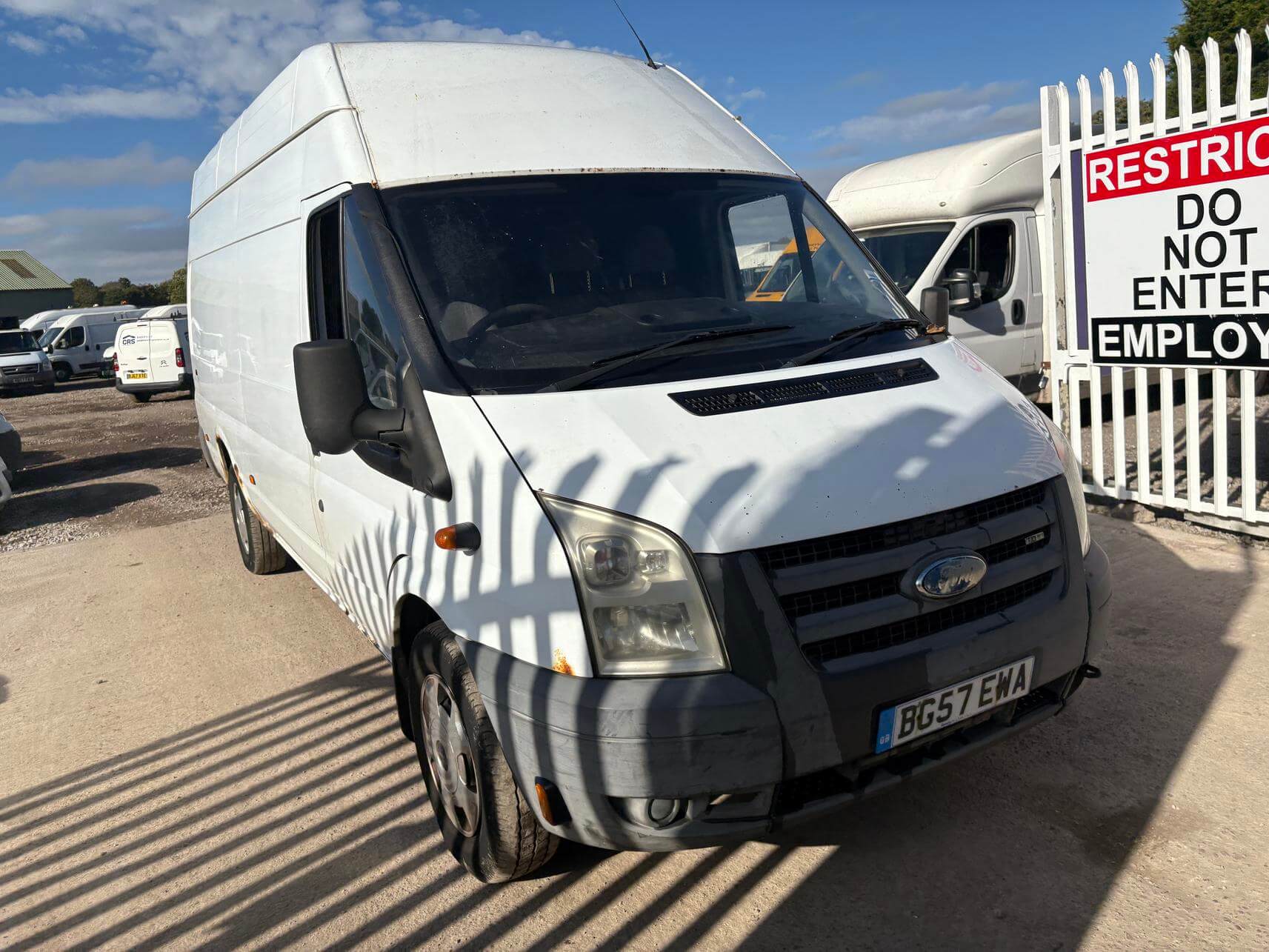 57 Plate Ford Transit 2.4 115 T350 extra long wheel base Xlwb long mot No Vat
