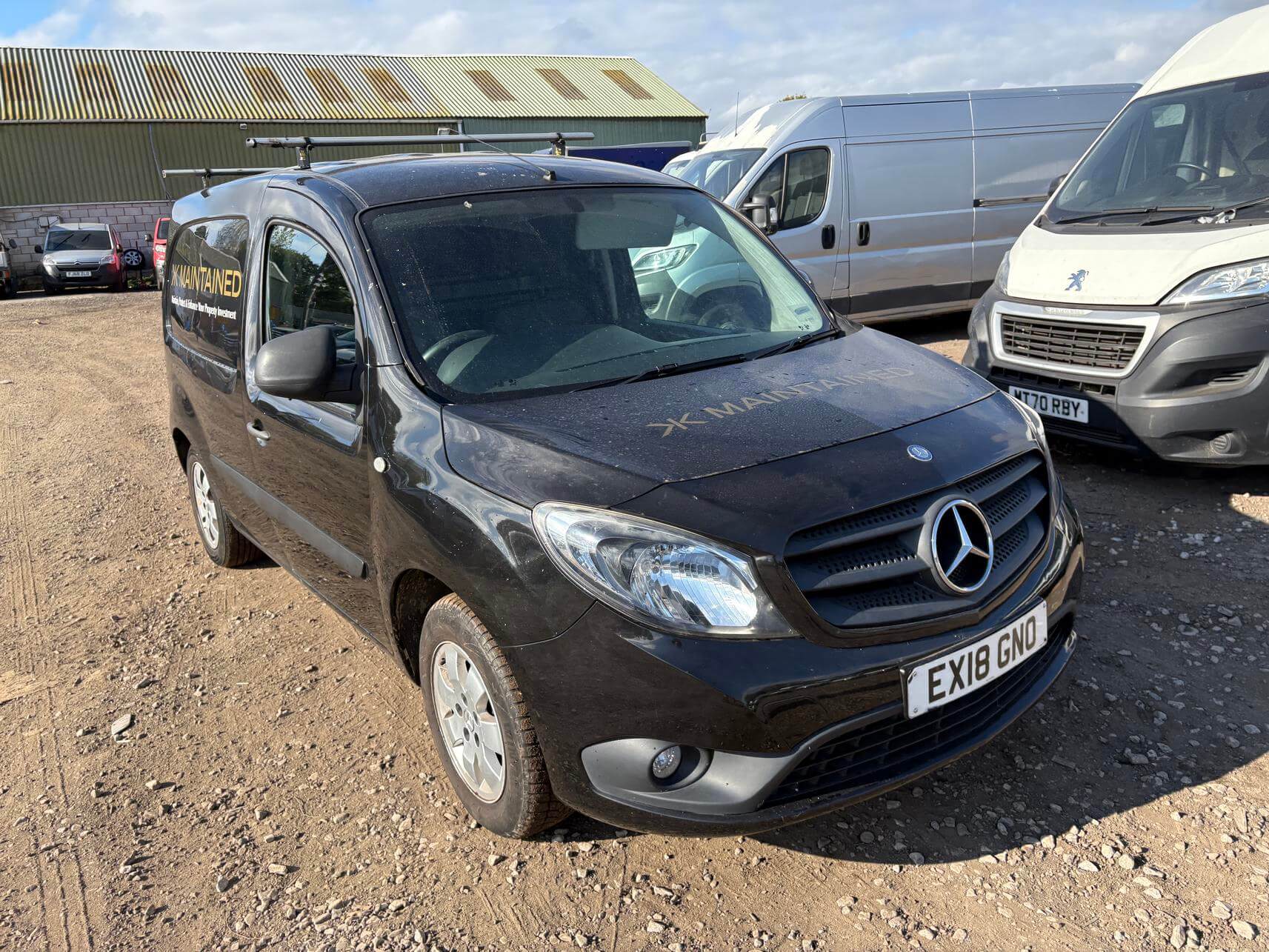 2018 Mercedes Citan black 94k miles 1.2 petrol Automatic ULEZ compliant No Vat