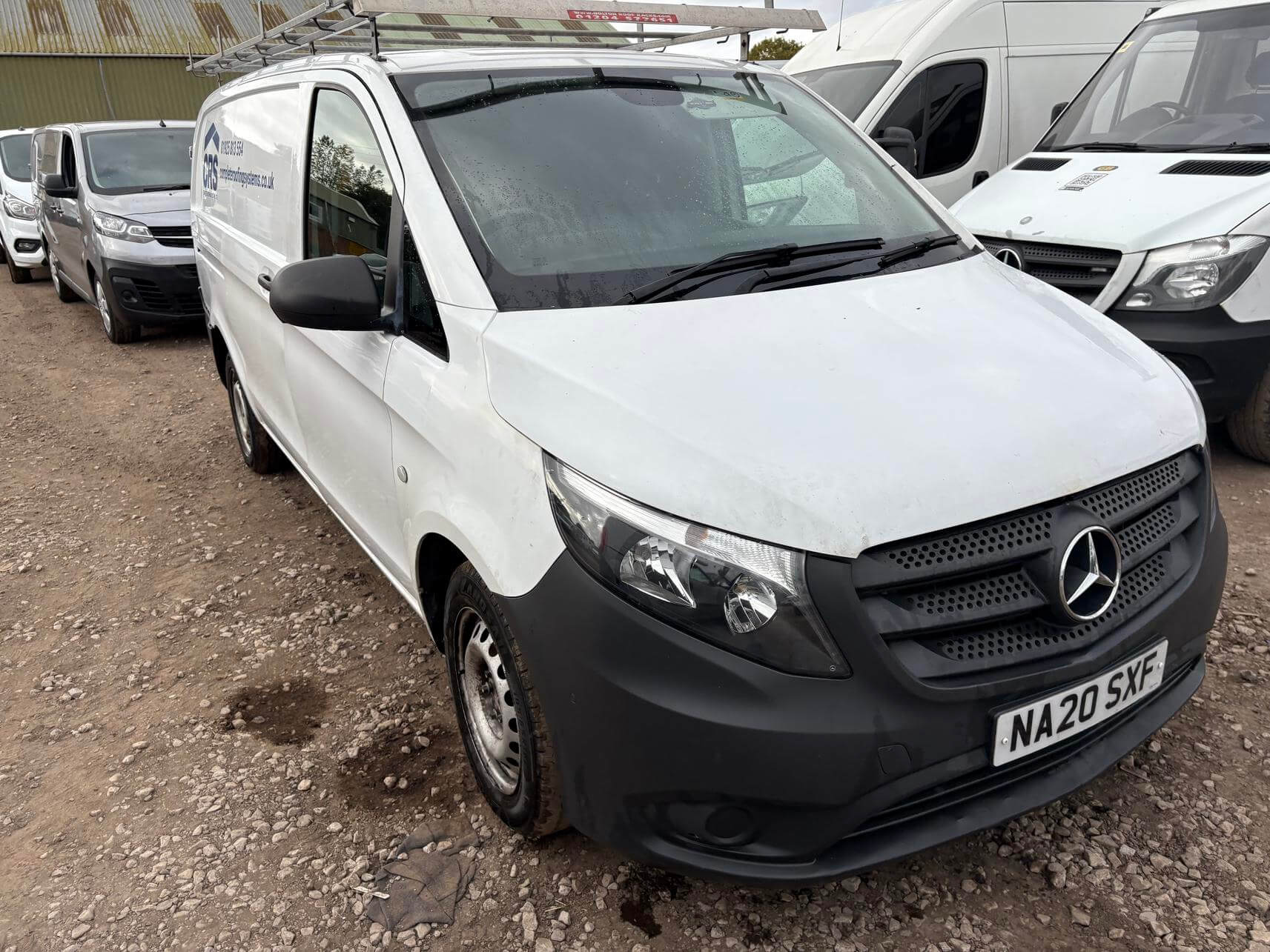 2020 Mercedes Vito 110 Pure 2.2Cdi starts runs needs turbo repair Euro 6 Vat Inc