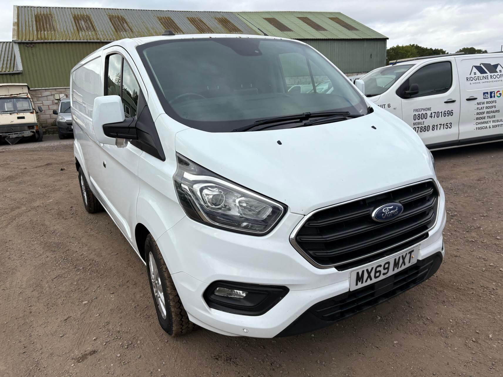69 Plate Ford Transit Custom 300 Limited starts runs engine noisy Euro 6 No Vat