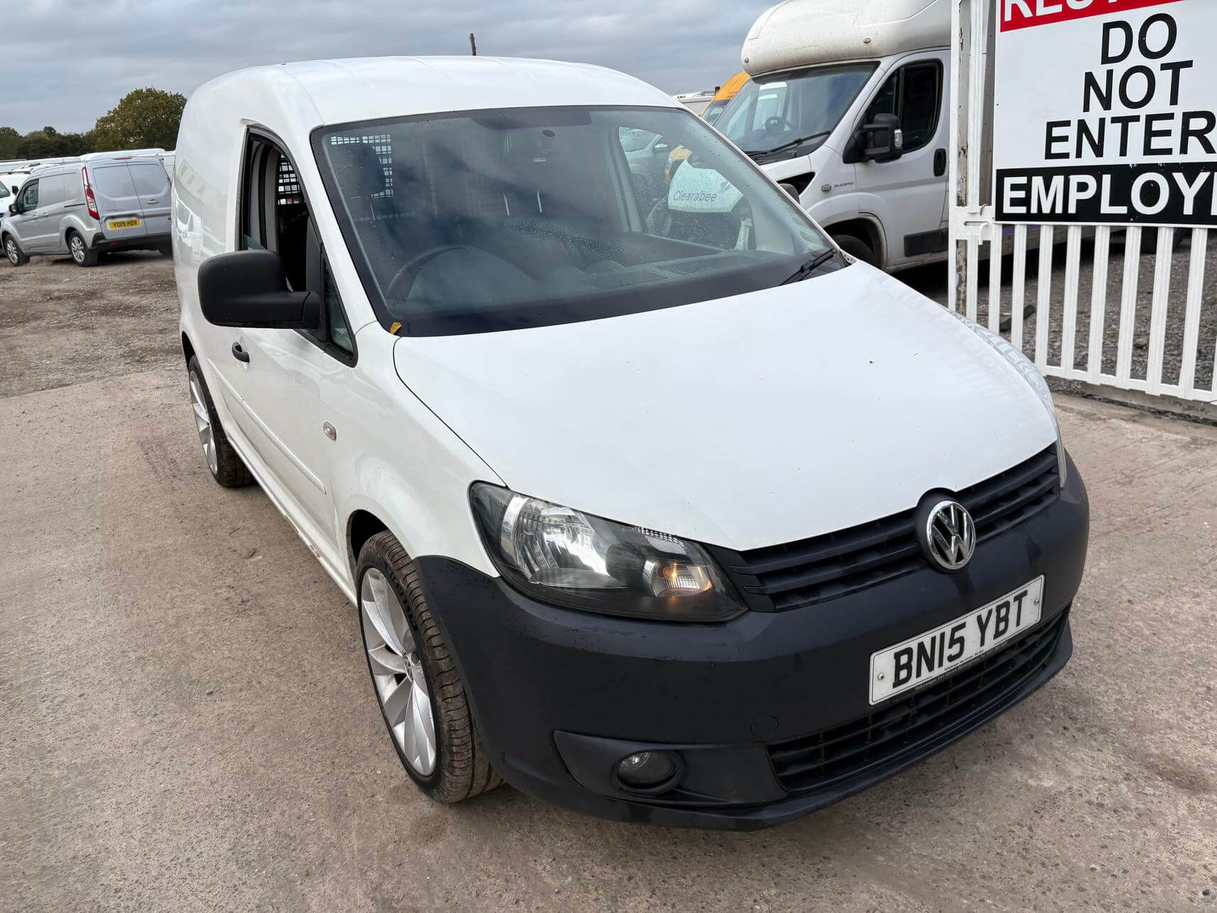 2015 Volkswagen Caddy C20 Tdi Bluemotion long mot rear tailgate No Vat bargain