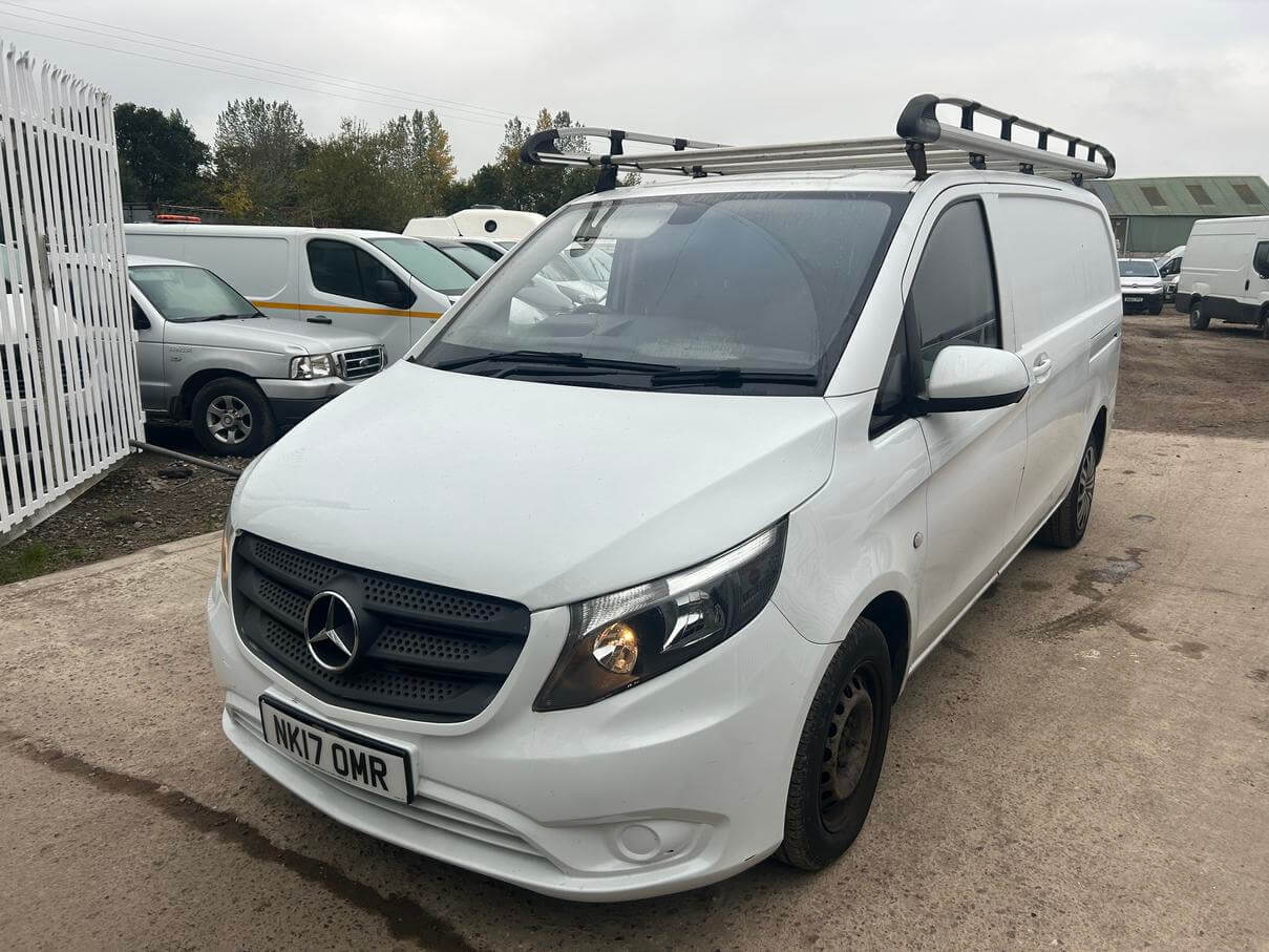 2017 Mercedes Vito 111 2.2 Cdi top spec colour coded long mot ulez NoVat bargain