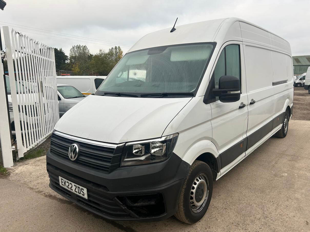 2022 Volkswagen Crafter Cr35 2.0 Lwb 56k miles needs turbo repair Euro 6 No Vat