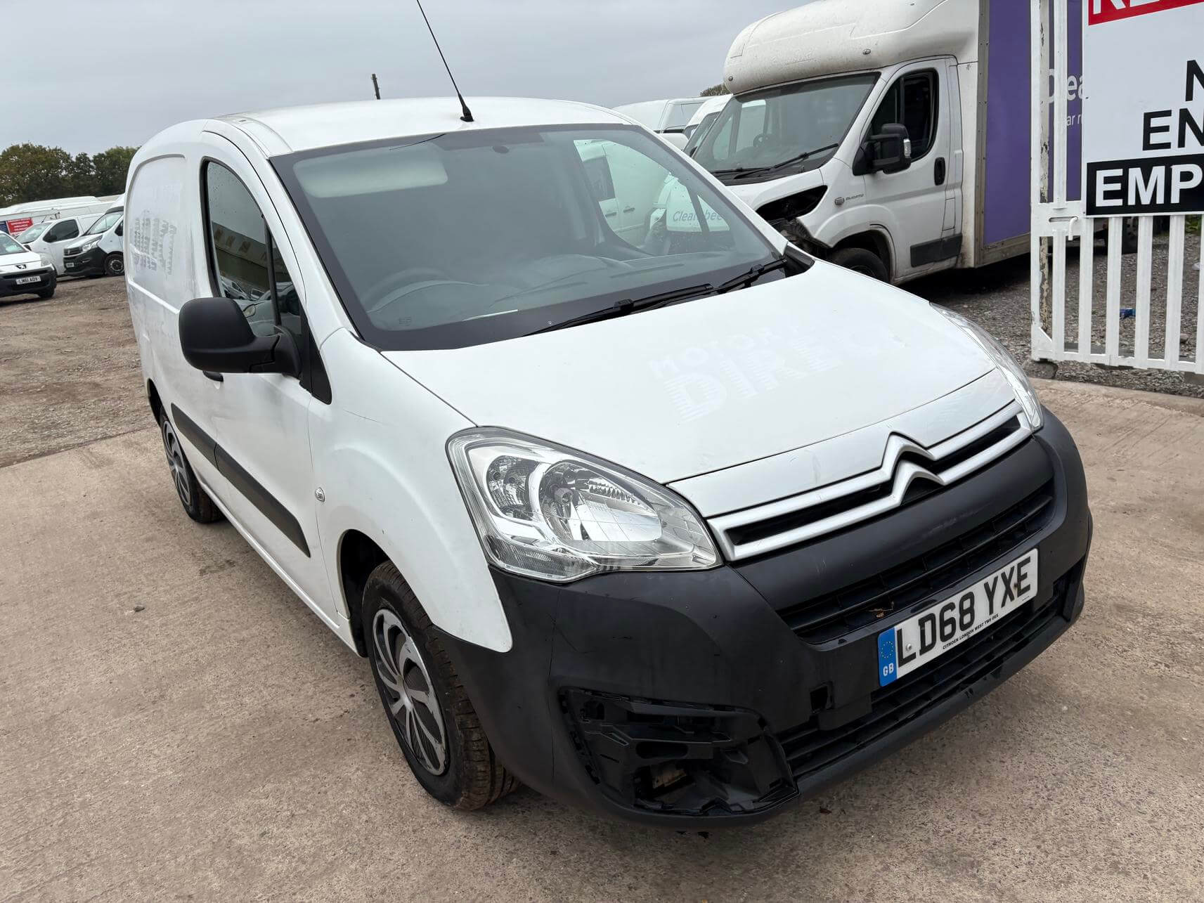68 Plate Citroen Berlingo Partner 625 Lx Blue 1.5 Hdi fresh mot Euro 6 No Vat