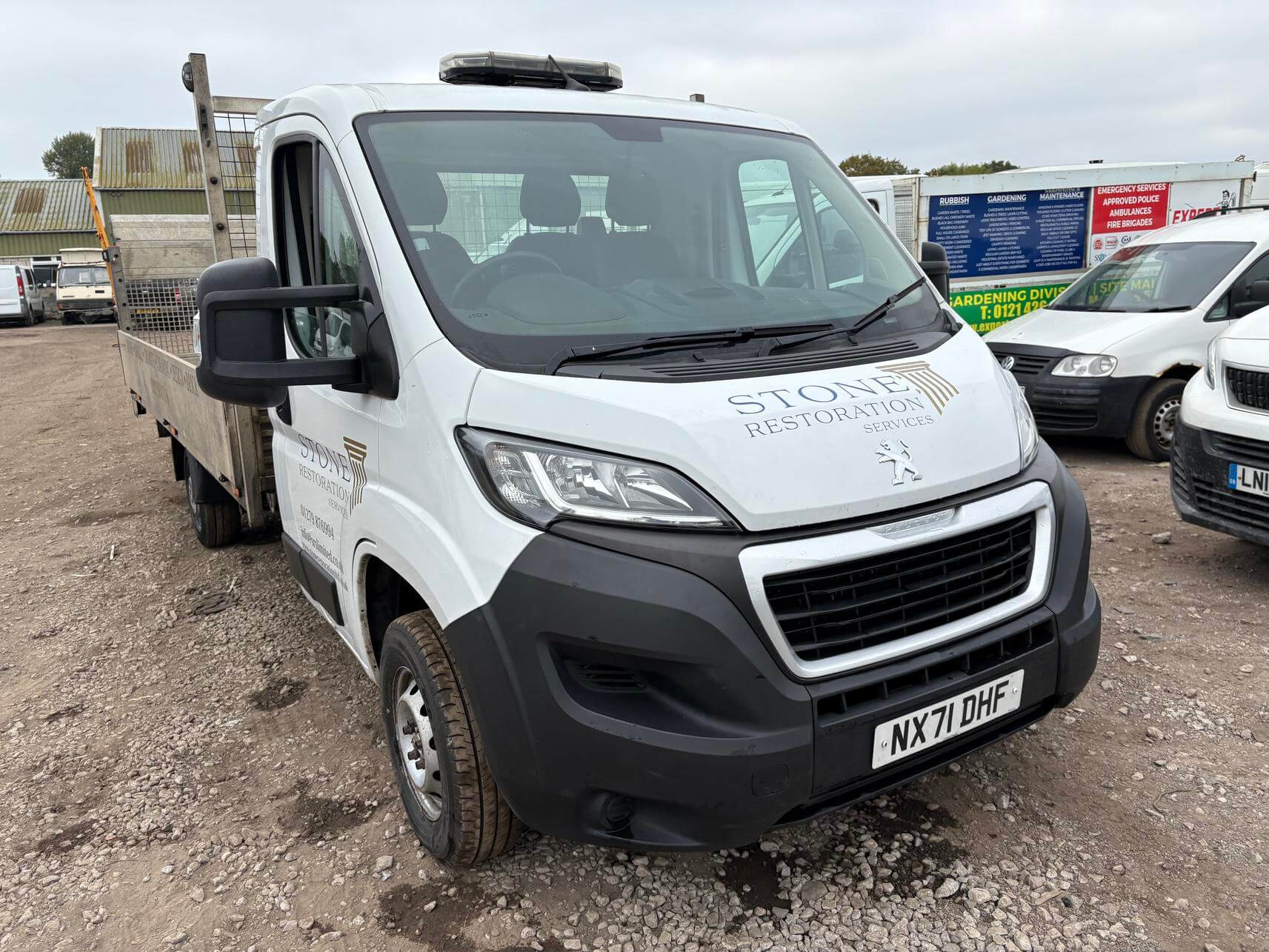 71 Plate Peugeot Boxer Relay L3 Xlwb 2.2 Hdi flatbed none runner Euro 6 Vat Inc