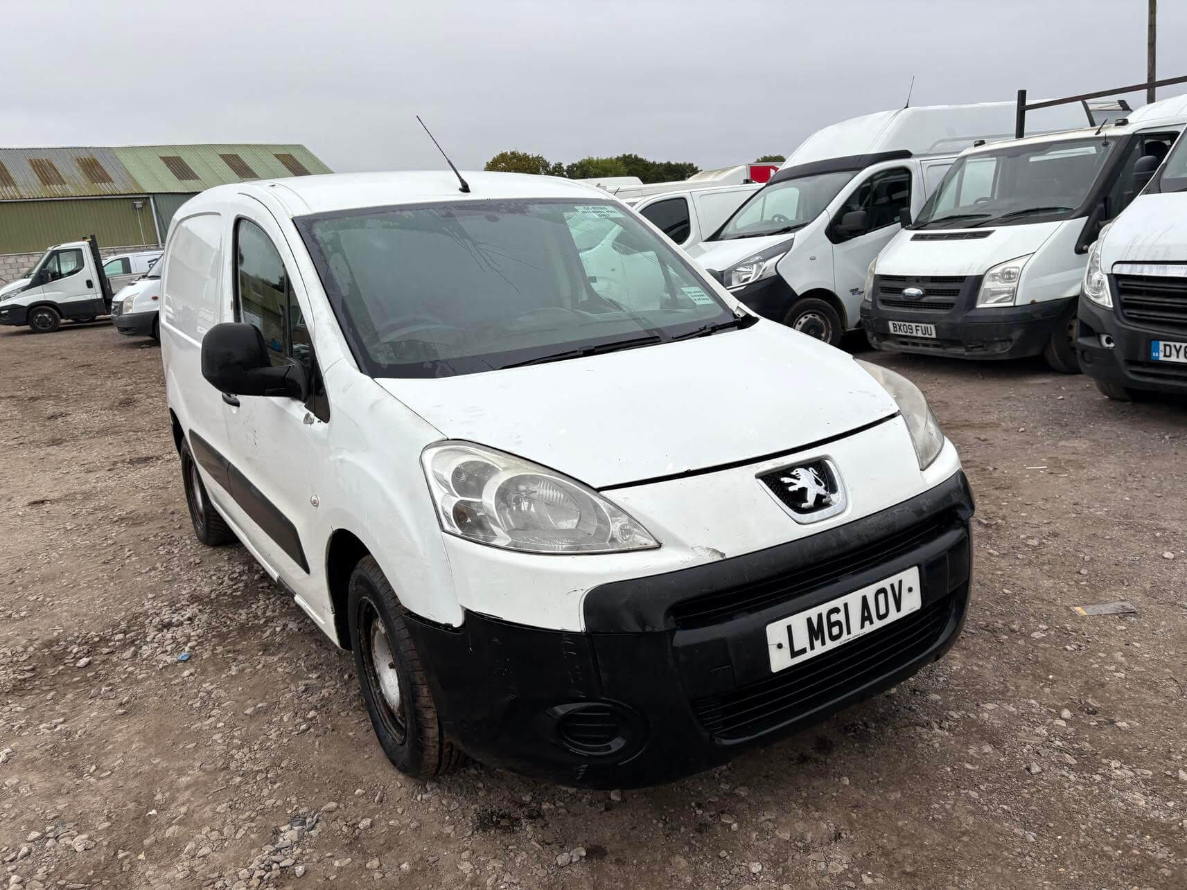 61 Plate Peugeot Partner Berlingo 850 S 1.6 Hdi 12 months mot No Vat bargain
