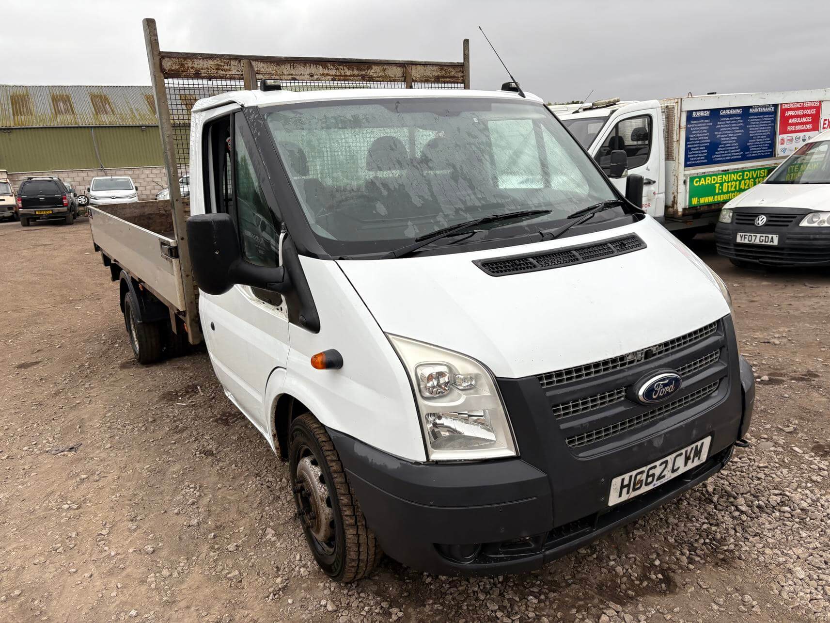 62 Plate Ford Transit 2.2 tdci 155 pickup Rwd engine knocking need repair No Vat