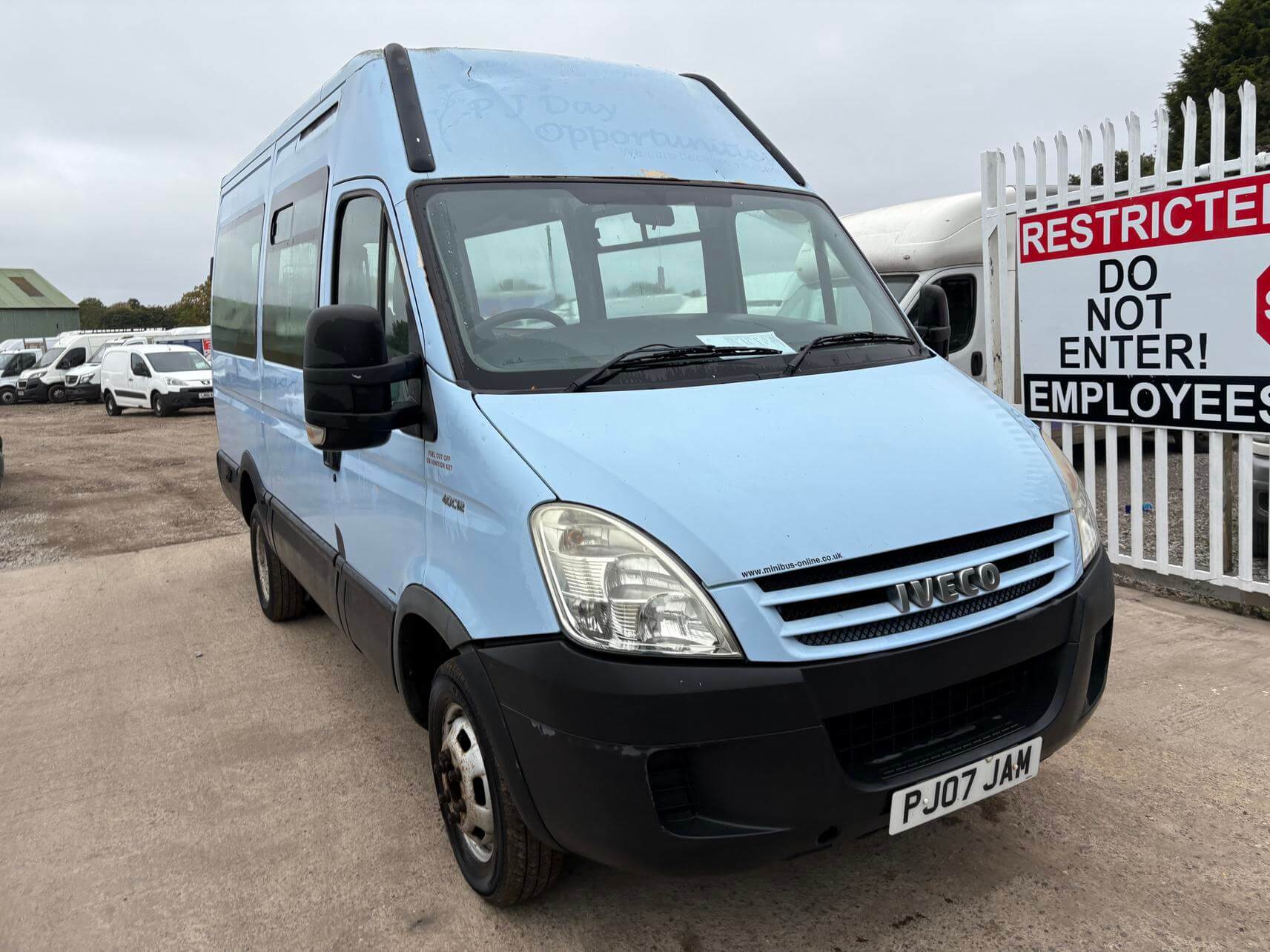 2007 Iveco Daily 35C12 twin wheeler minibus ideal camper 93k miles Lwb No Vat