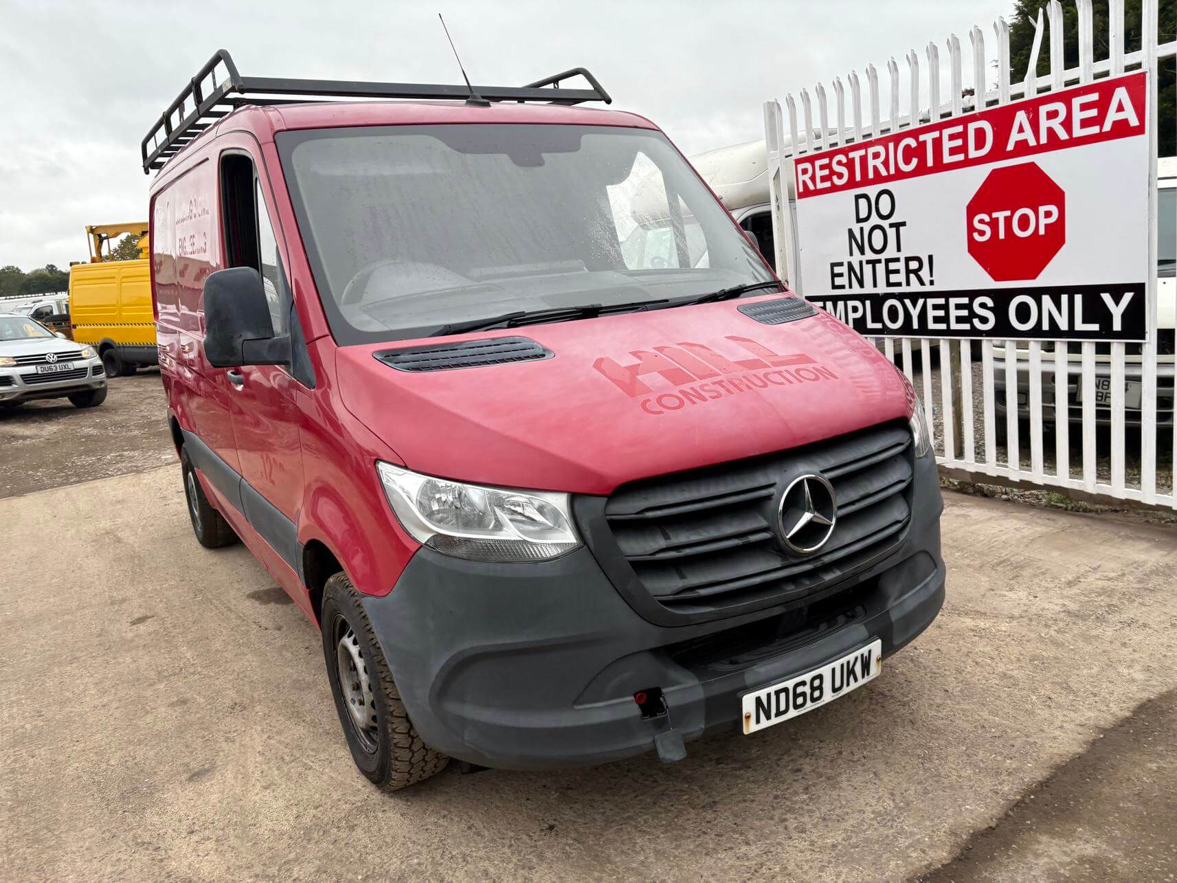 68 Plate Mercedes Sprinter 211 Cdi swb high top Camper 63k miles Euro 6 Vat Inc