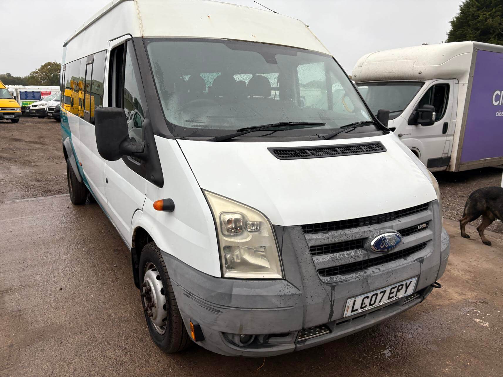 2007 Ford Transit 2.4 tdci 17 Seater minibus 94k miles excellent runner no Vat