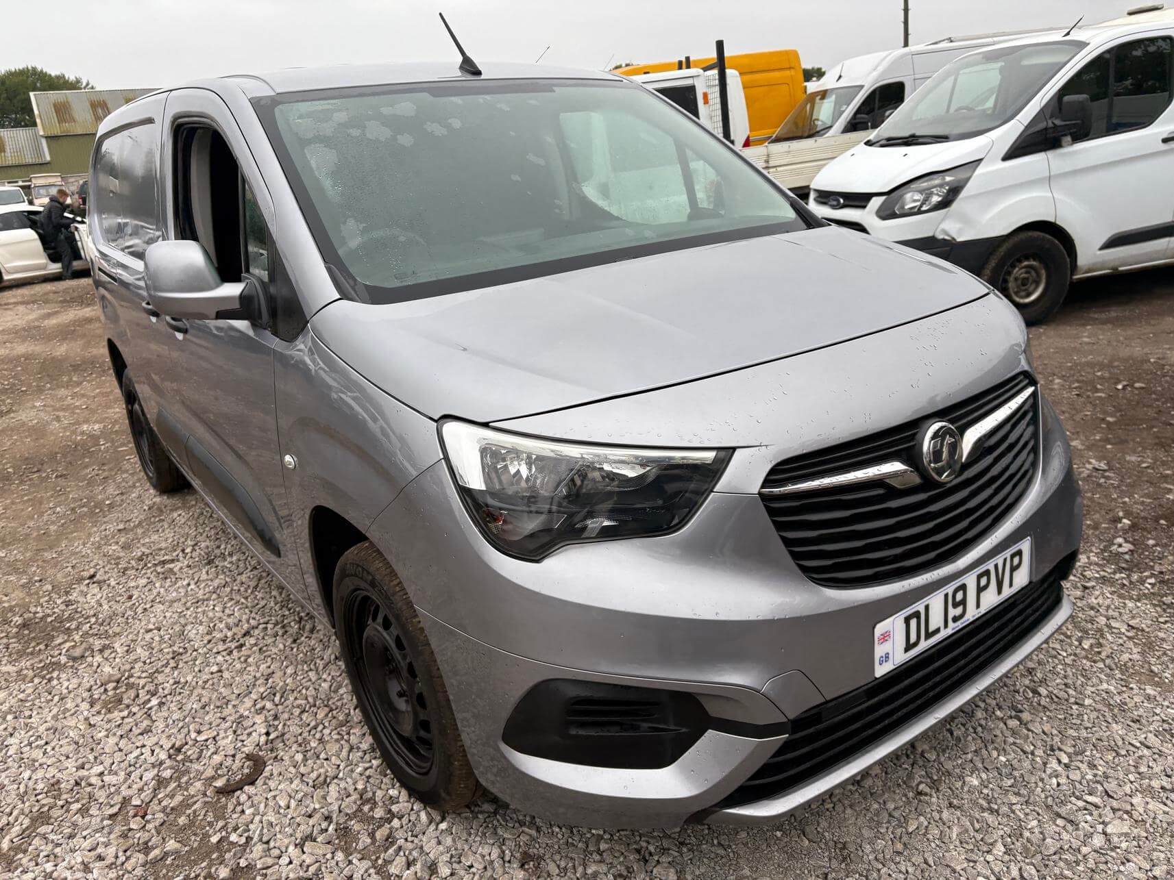 2019 Vauxhall Combo Silver 2300 lwb 1.6 cdti Sportive 85k miles Euro 6 Vat Inc
