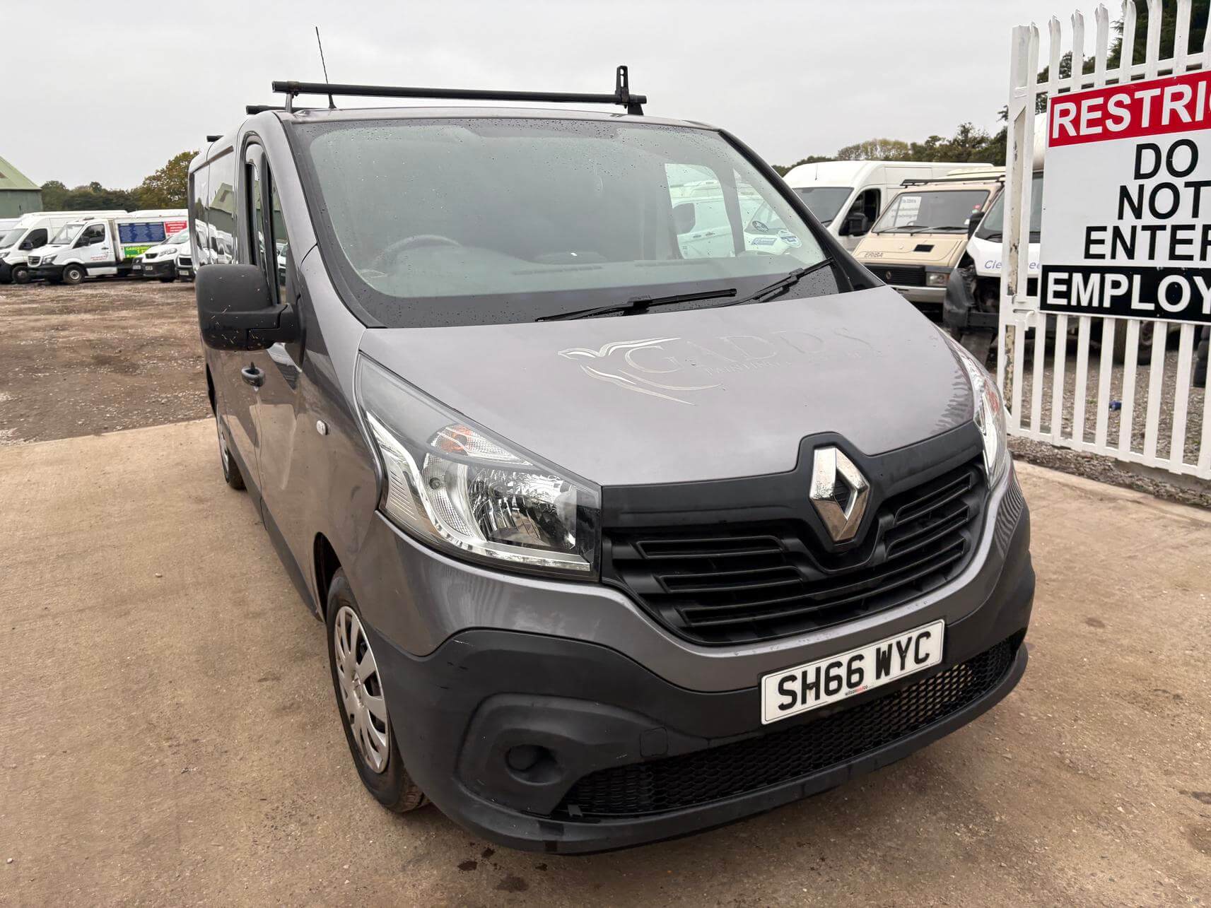 66 Plate Renault Trafic Vivaro Ll29 Business 1.6 Dci metallic grey Euro 6 No Vat