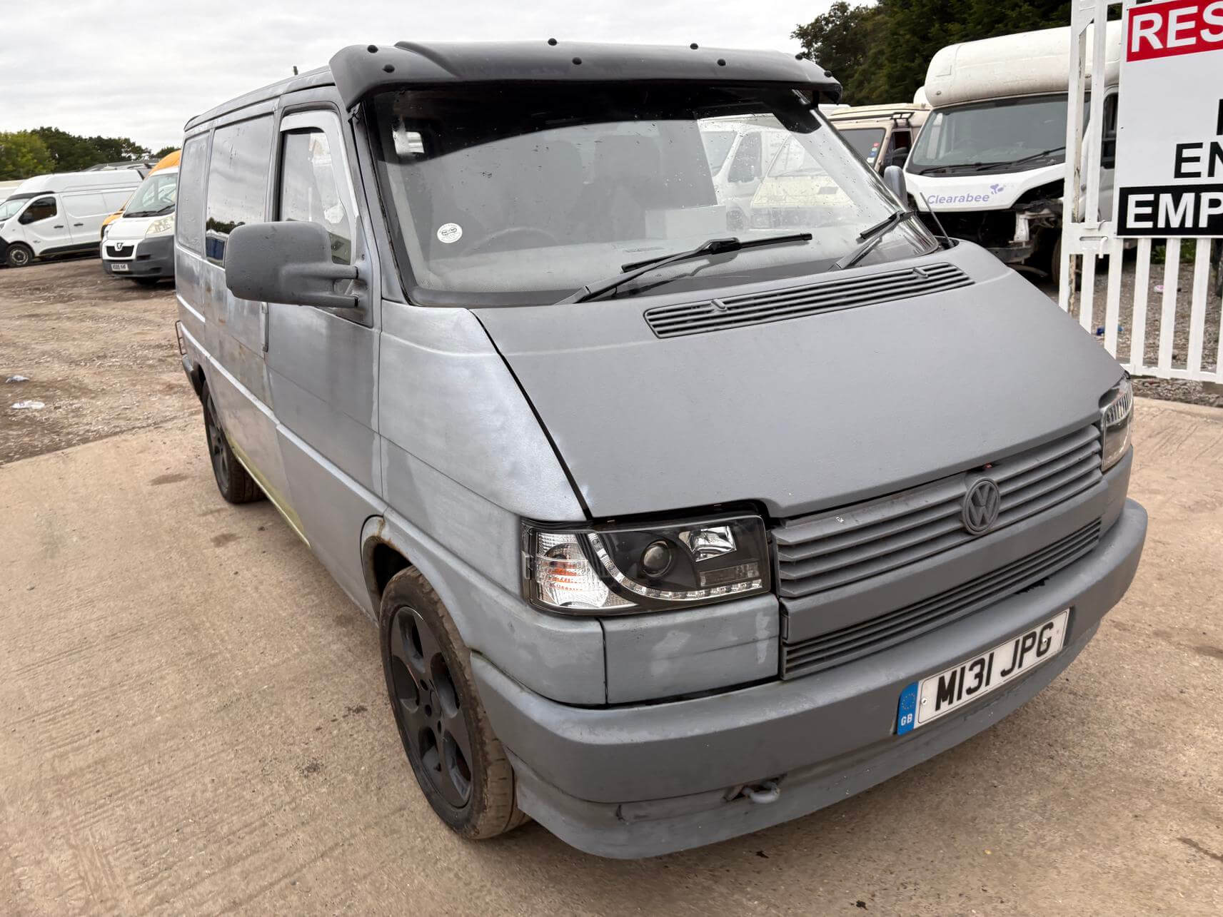 1994 Volkswagen Caravelle Transporter 2.4D camper project solar charging No Vat