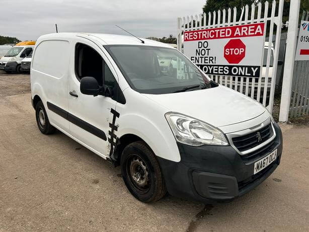 67 Plate Peugeot Partner Berlingo Se L1 Blue 1.6 Hdi Euro 6 fresh mot No Vat