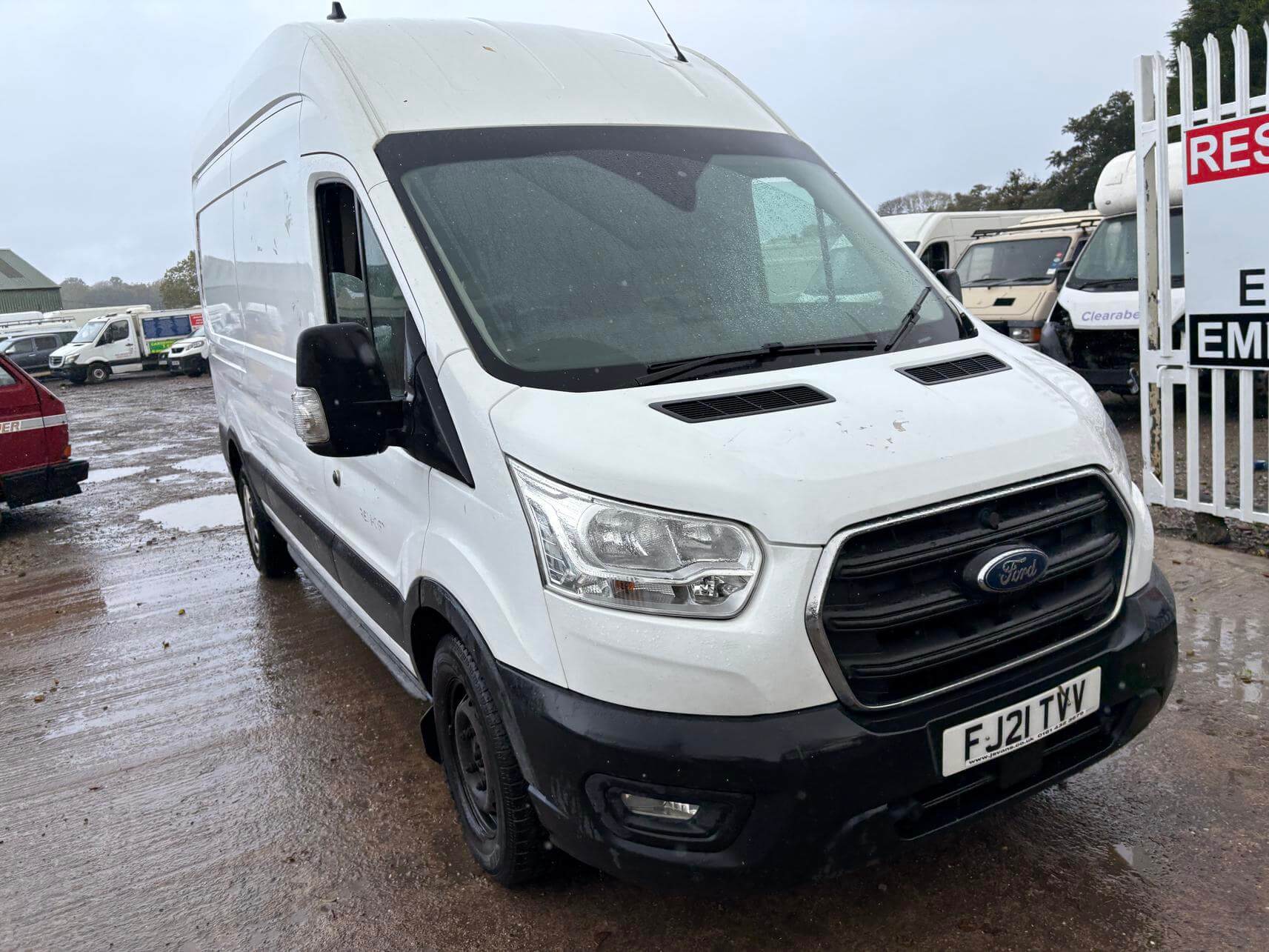 2021 Ford Transit 350 mk8 Trend Automatic needs gearbox repair Euro 6 Vat Inc