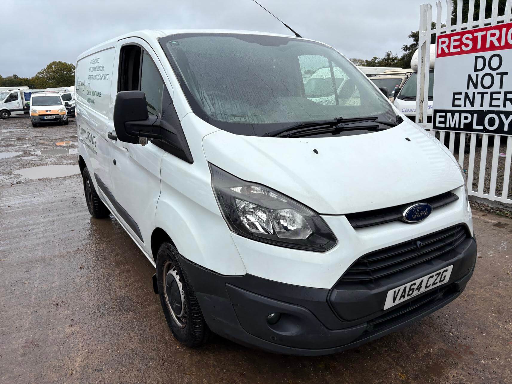 64 Plate Ford Transit Custom 92k 270 starts runs Engine knocking repair No Vat