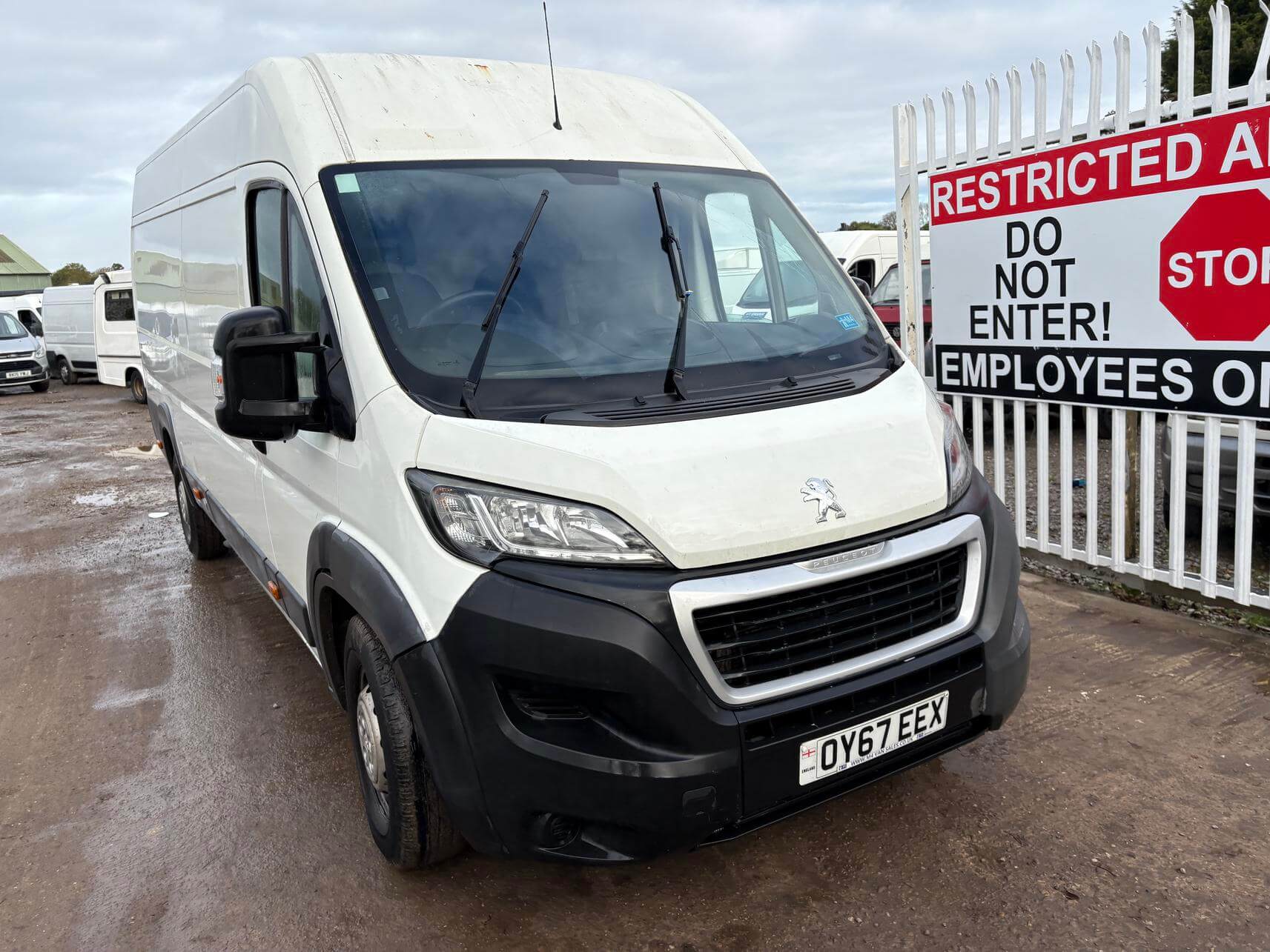 67 Plate Peugeot Boxer 435 Professional L4H2 Xlwb 2.0 Blue Hdi 94k Euro 6 No Vat