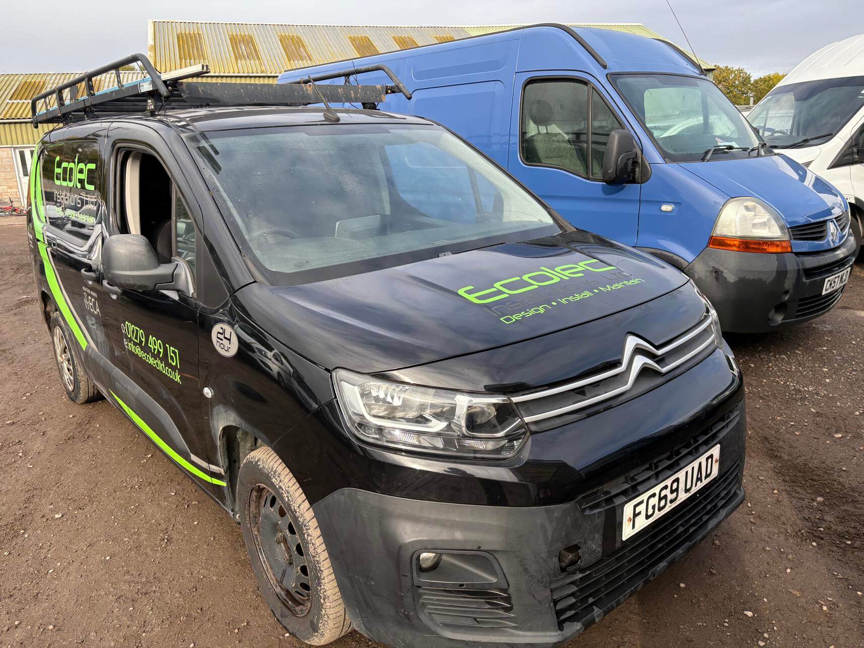 69 Plate Citroen Berlingo Partner none Runner needs engine repair Euro 6 Vat Inc