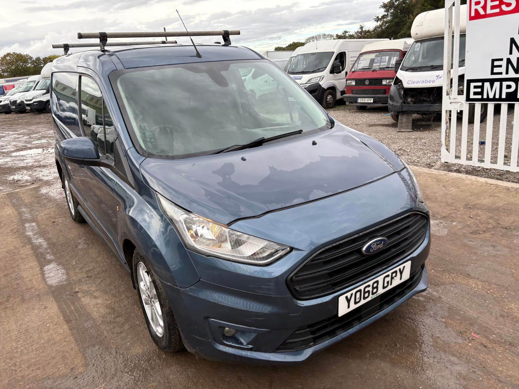 68 Plate Ford Transit Connect 200 Limited 1.5 Tdci 89k  miles Euro 6 Vat Incusive