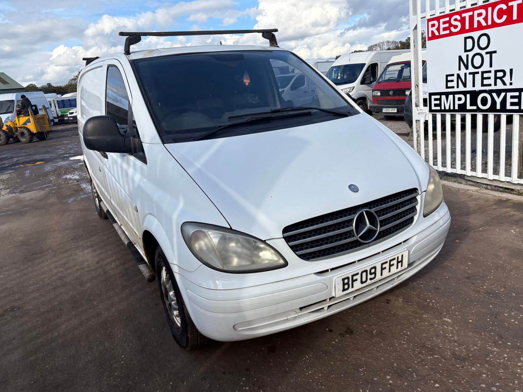 2009 Mercedes Vito 109 2.2 Cdi Compact twin doors 12 months mot No Vat bargain