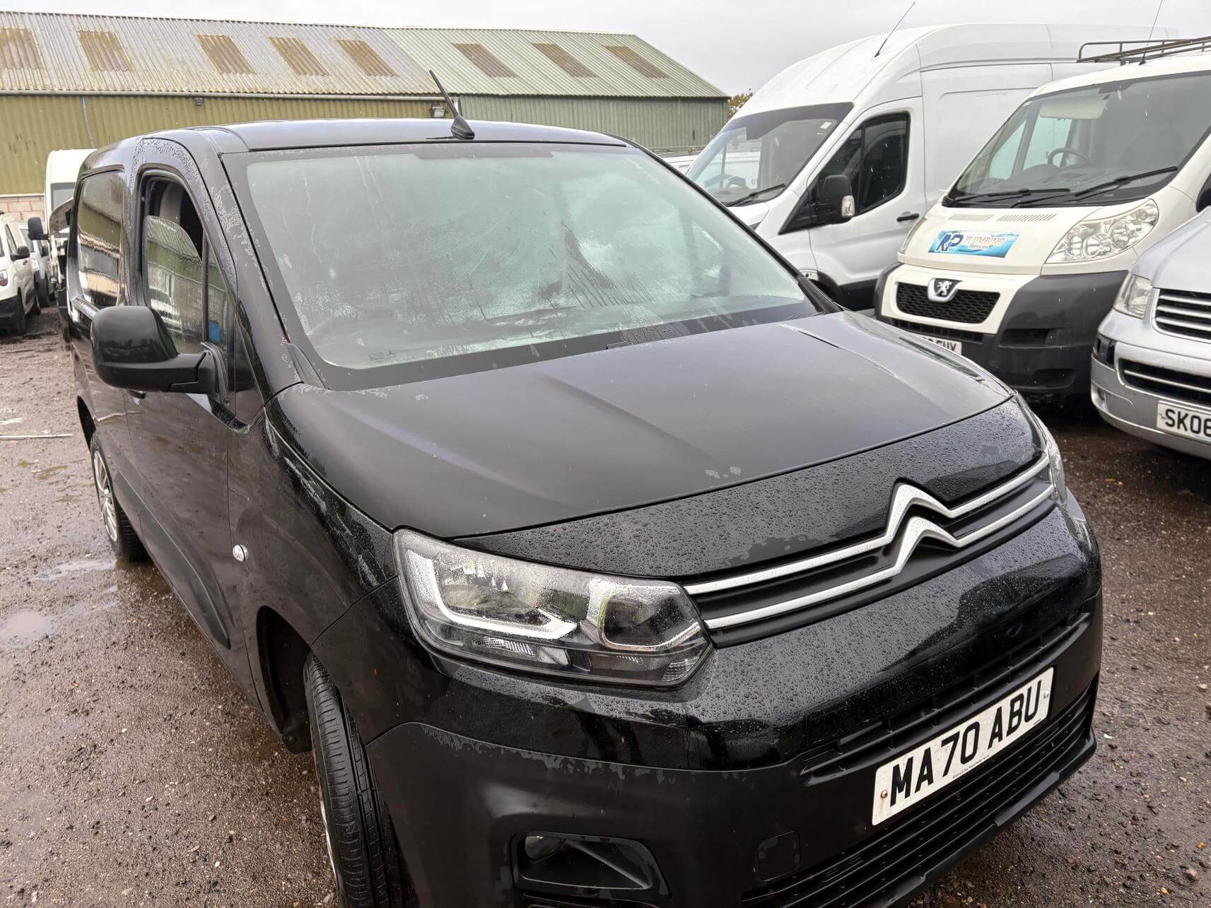 70 Plate Citroen Berlingo Partner 1.5 Hdi starts runs needs repair Euro 6 No Vat