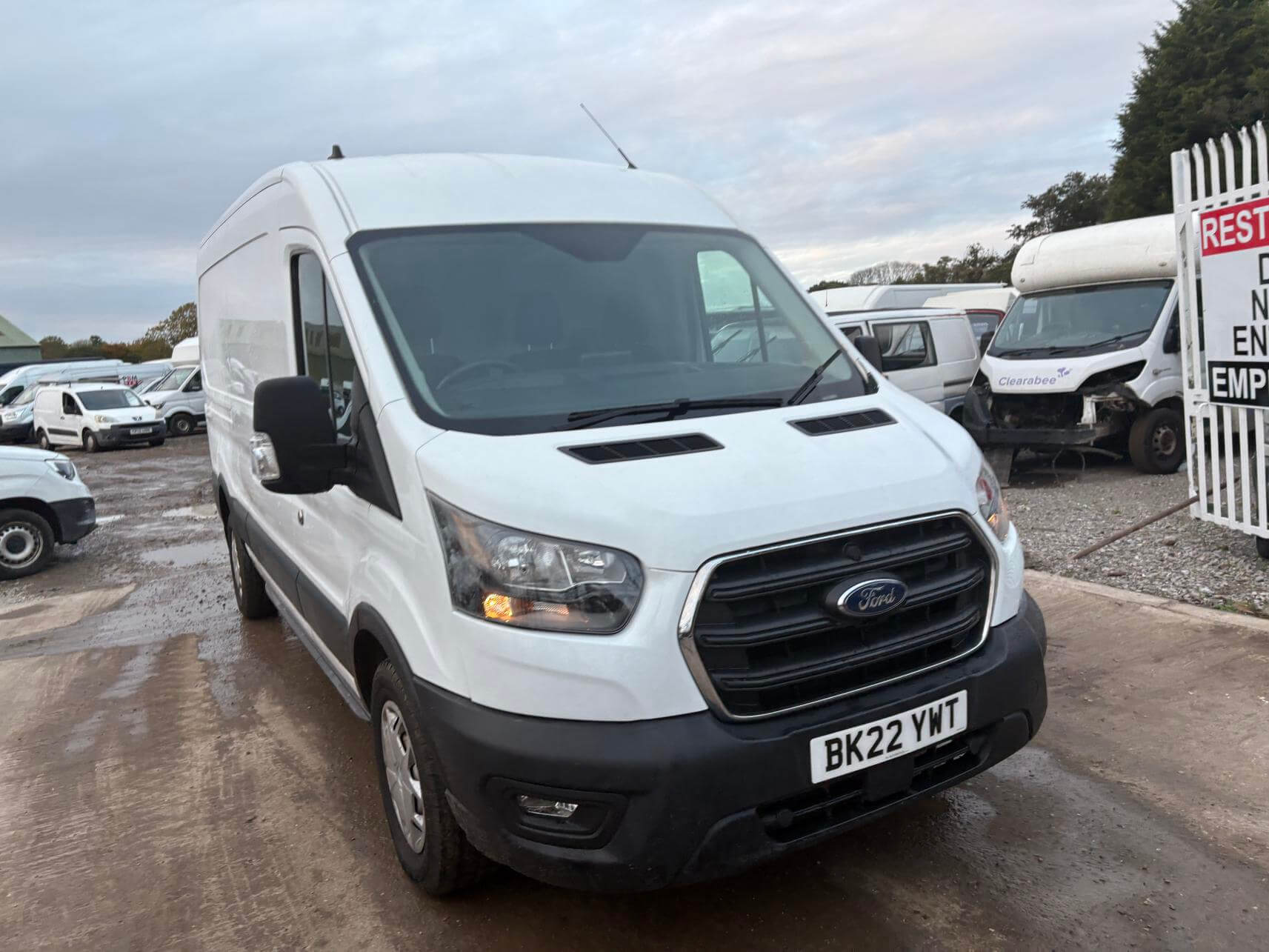 2022 Ford Transit 350 Ecoblue 2.0 tdci Lwb high top 50k low miles Euro 6 No Vat