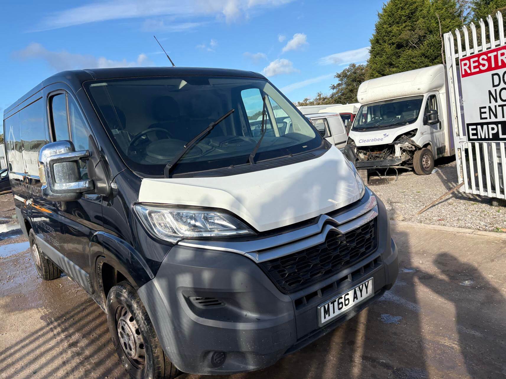 66 Plate Citroen Relay L1H1 Enterprise 2.0 71K Needs Engine Repair Euro 6 No Vat