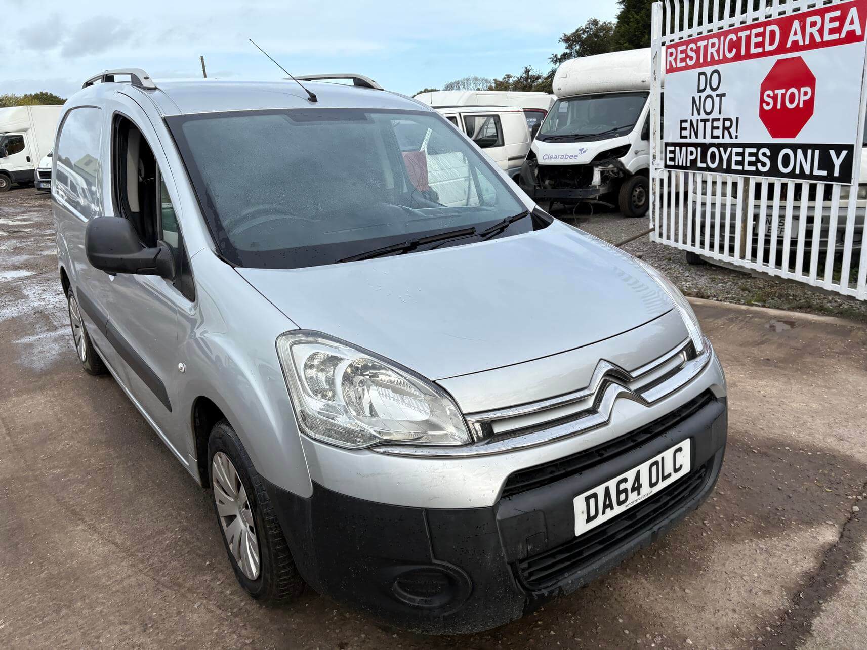 64 Plate Citroen Berlingo Partner Silver 12 Months Mot Excellent Runner No Vat