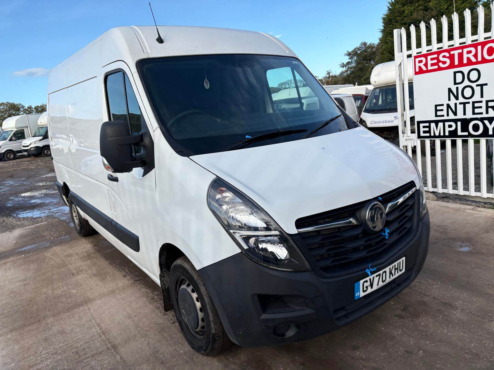 70 Plate Vauxhall Movano Master L2H2 F3500 2.3 Cdti 1 owner FSH Euro 6 Vat Inc