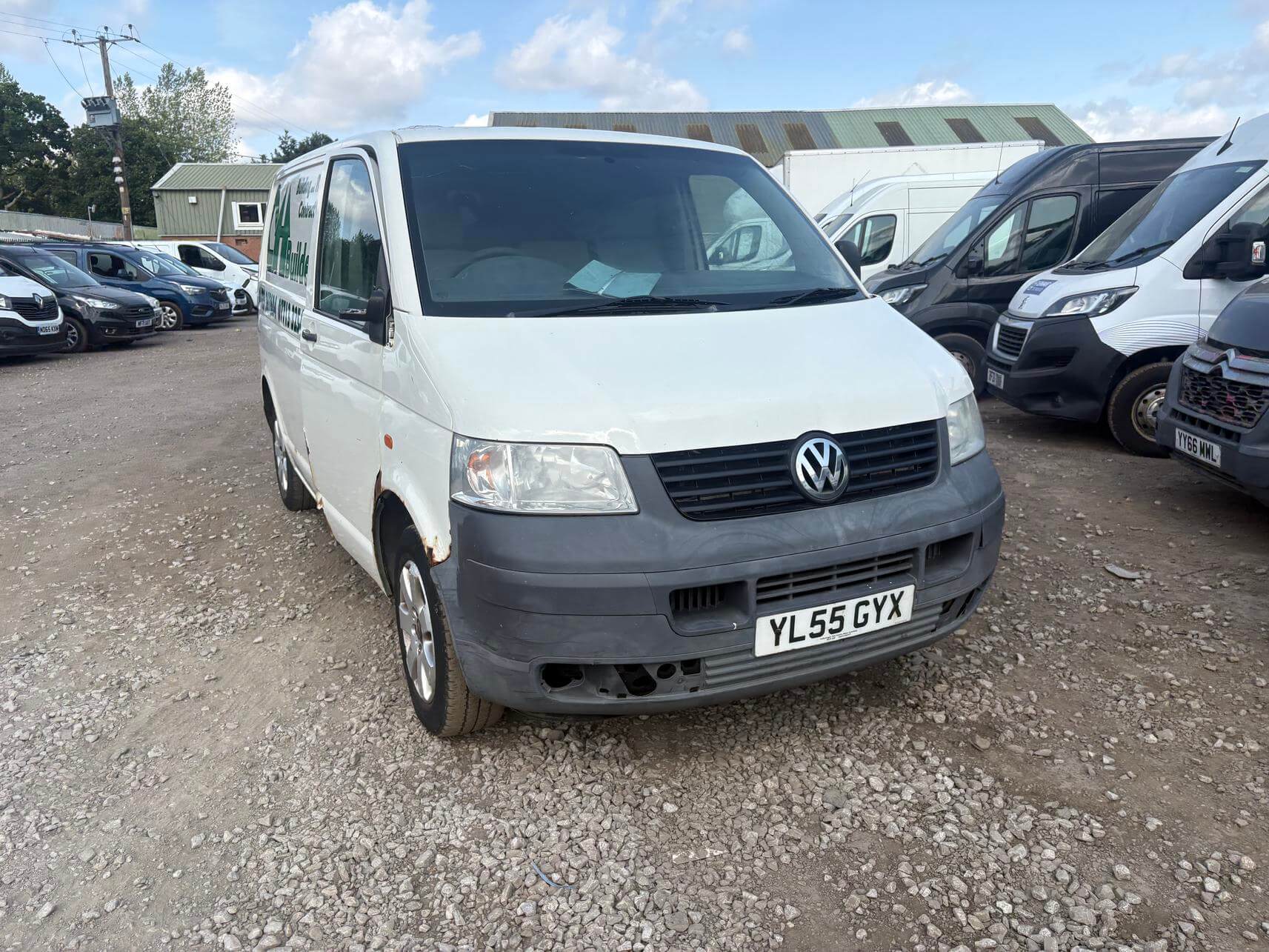 55 plate Volkswagen Transporter 174 2.5  Tdi needs camshaft repair No Vat bargain