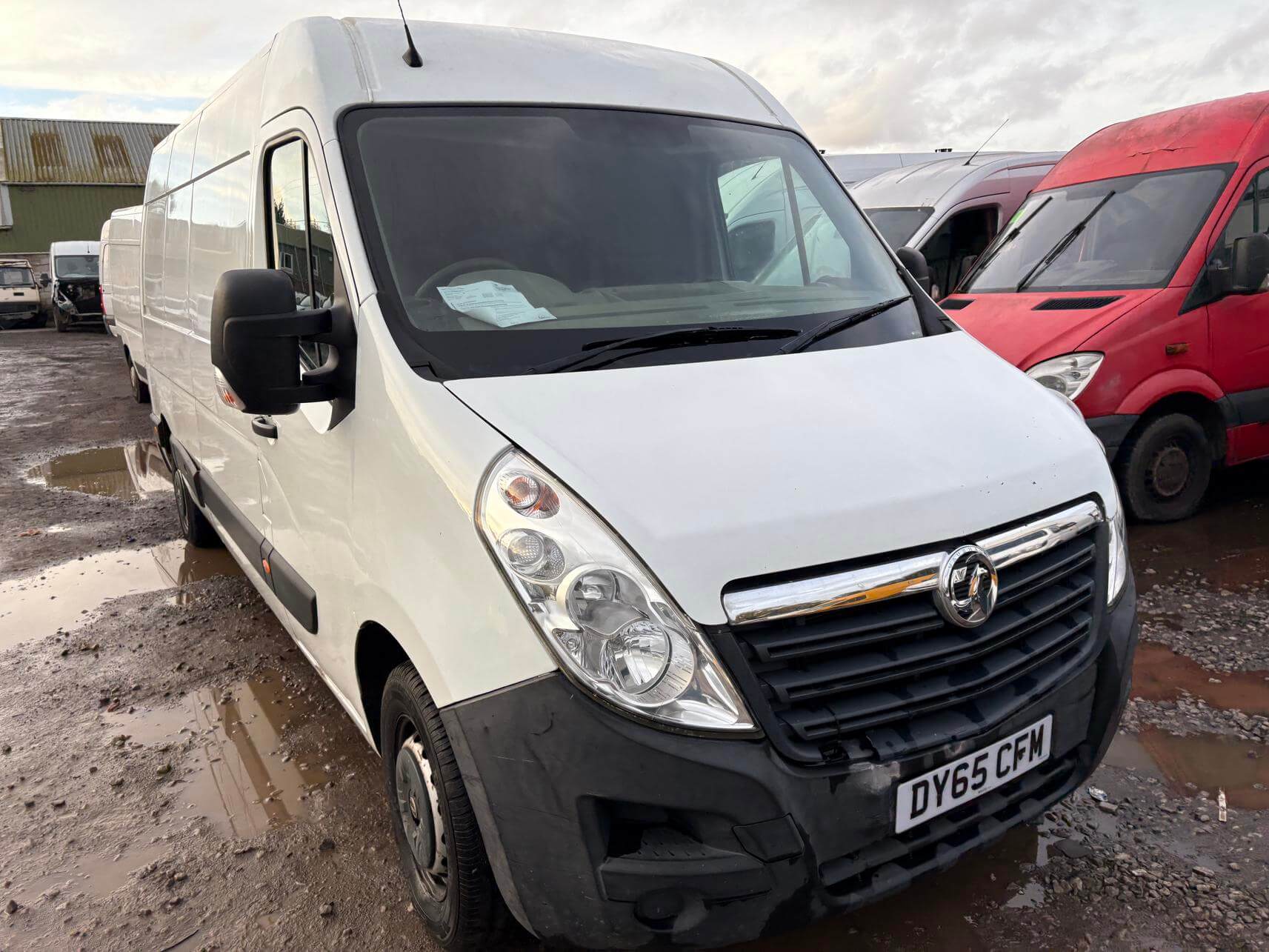 65 Plate Vauxhall Movano Master F3500 L3H2 Lwb 2.3 Cdti 12 months mot No Vat
