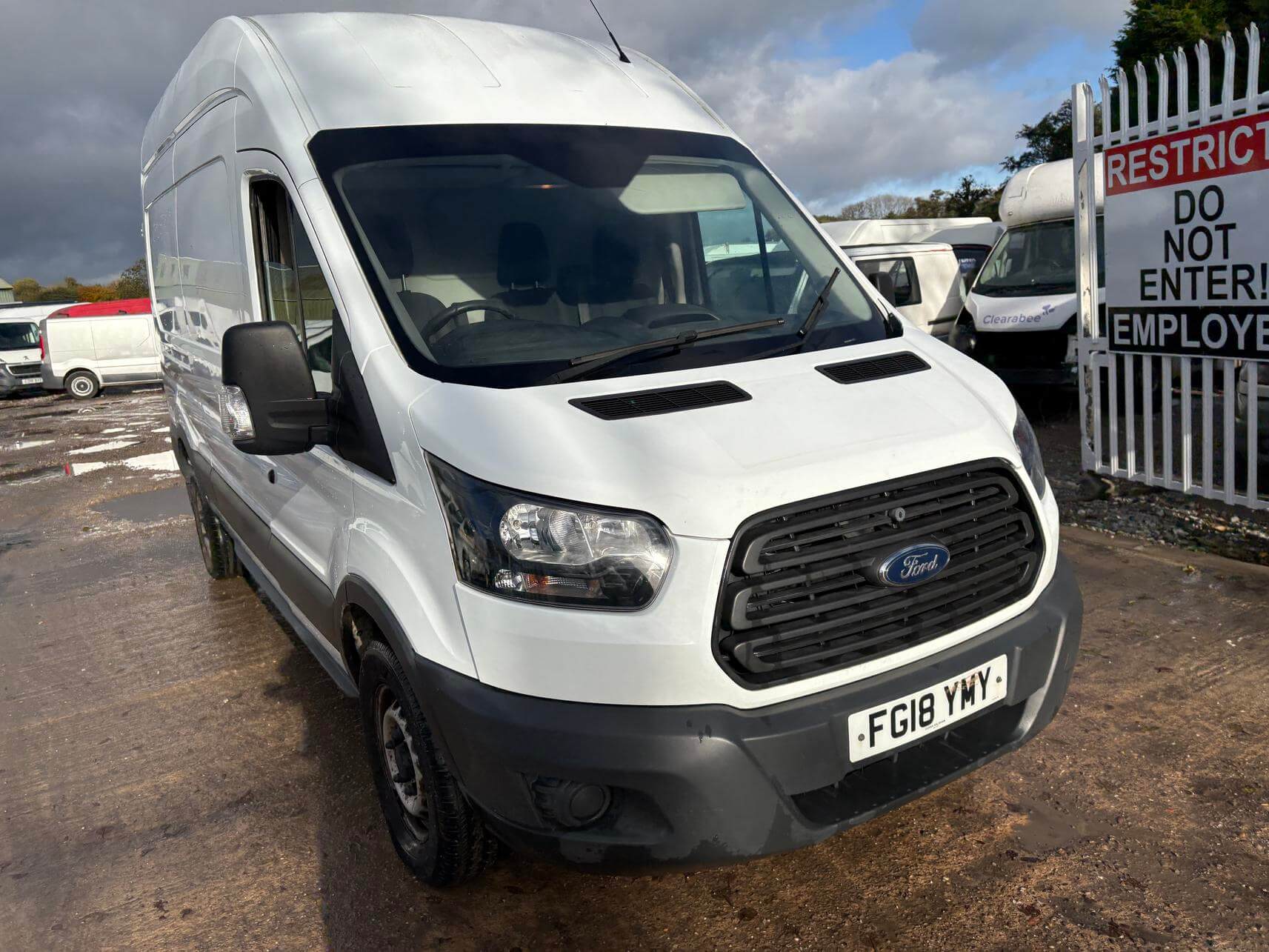 2018 Ford Transit 350 lwb high top 2.0 tdci super clean 107k miles Euro6 Vat Inc