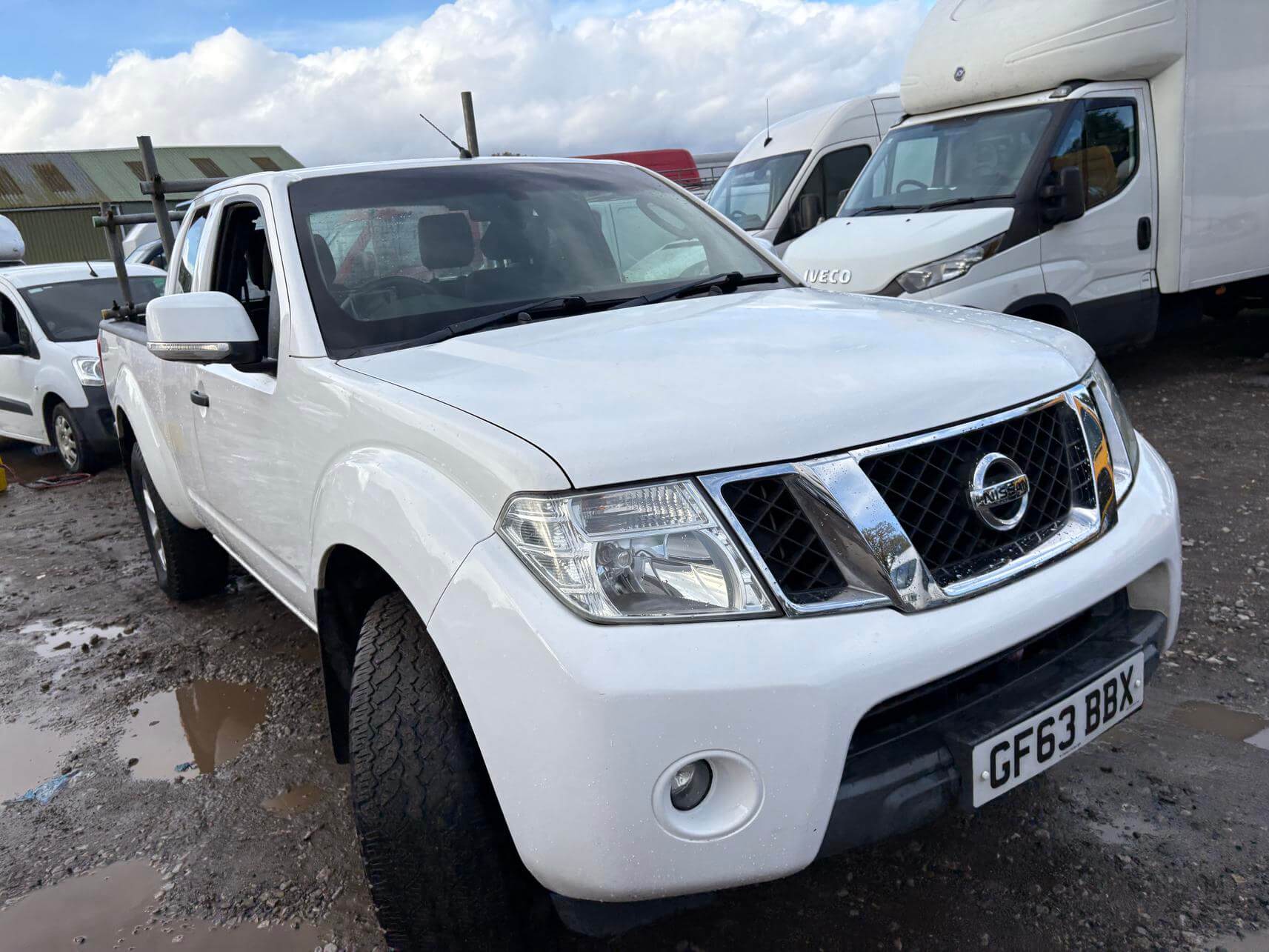 63 Plate Nissan Navara Acenta 2.5 Dci excellent runner great spec No Vat bargain