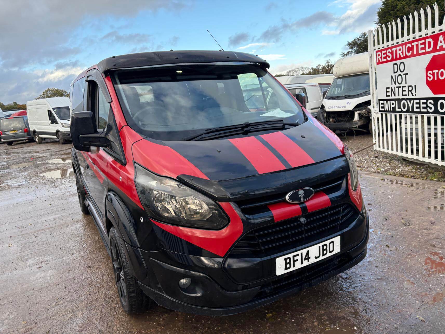 2014 Ford Transit Custom 250 2.2 Tdci Sport Camper Crew Cab Nice 76K Miles Novat