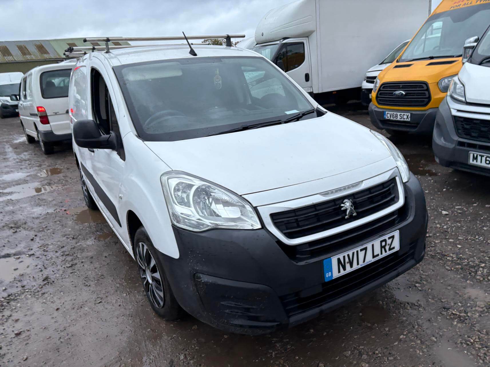 2017 Peugeot Partner Berlingo Professional 3 seater Blue Hdi Euro 6 ULEZ No Vat