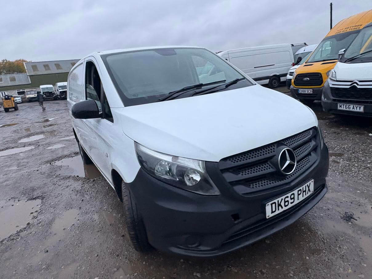 69 Plate Mercedes Vito 114 Pure 2.2 Cdi 105k miles 1 owner Euro 6 Vat Inclusive